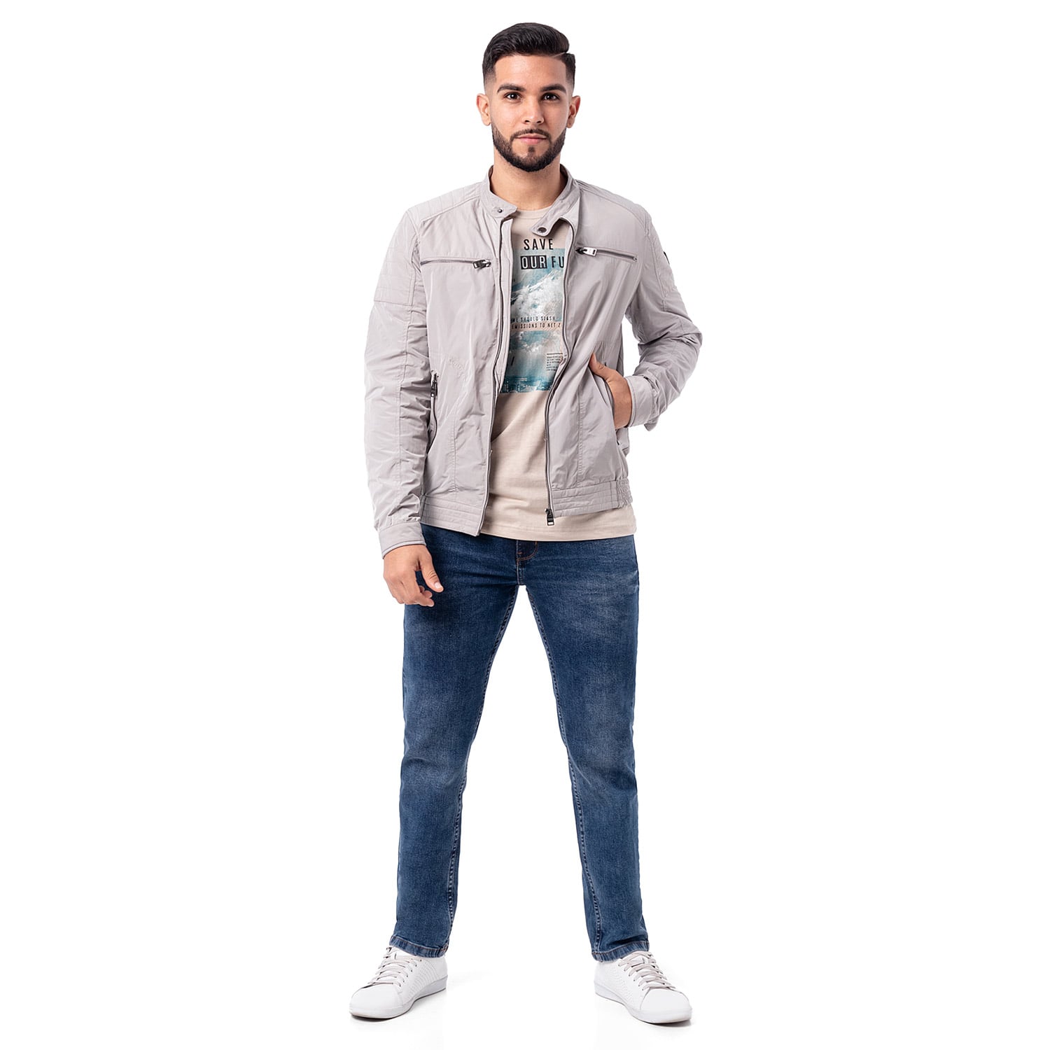 CASACA TAFETA HOMBRE PIONIER RODRIGHO - 4