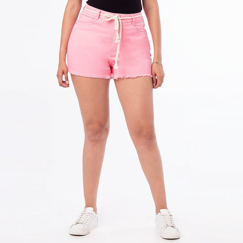 SHORTS SHORT YEYCA DRILL DRILL MUJER - 2