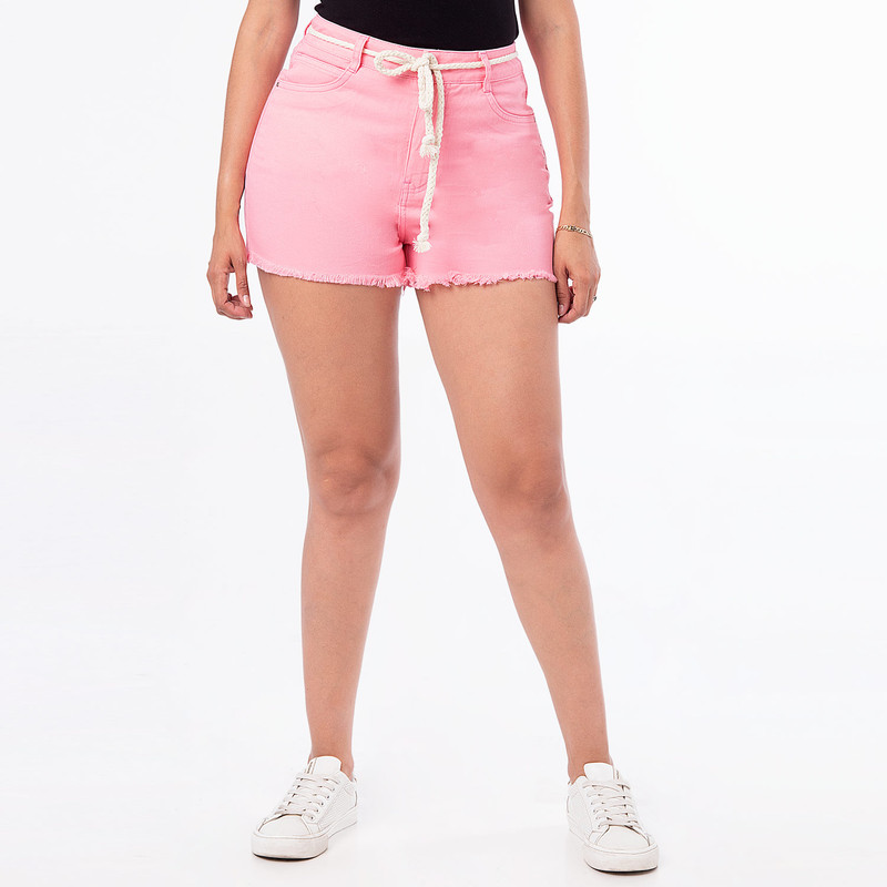 SHORTS SHORT YEYCA DRILL DRILL MUJER - 2