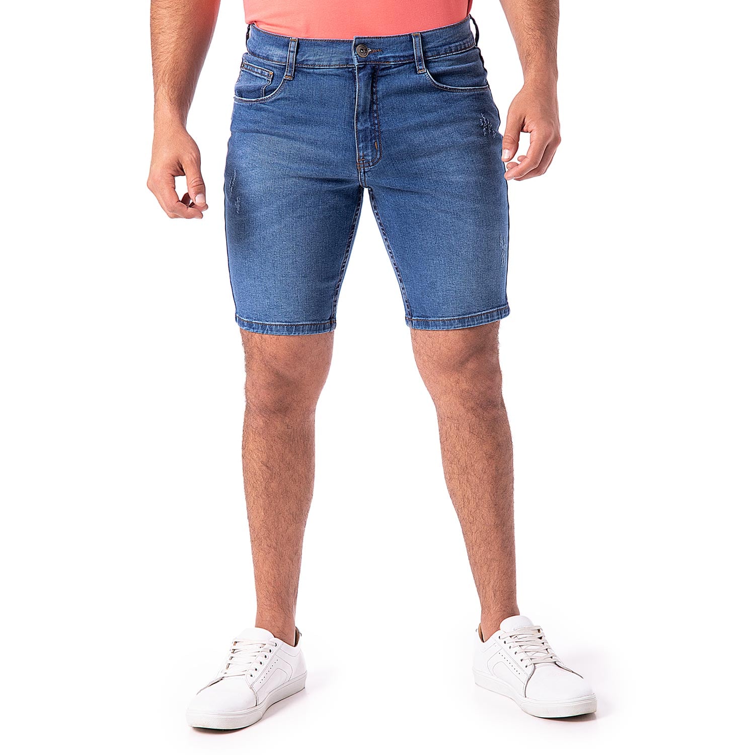 SHORTS BASICO NEW JOURSH DENIM. DENIM STRETCH HOMBRE - 2