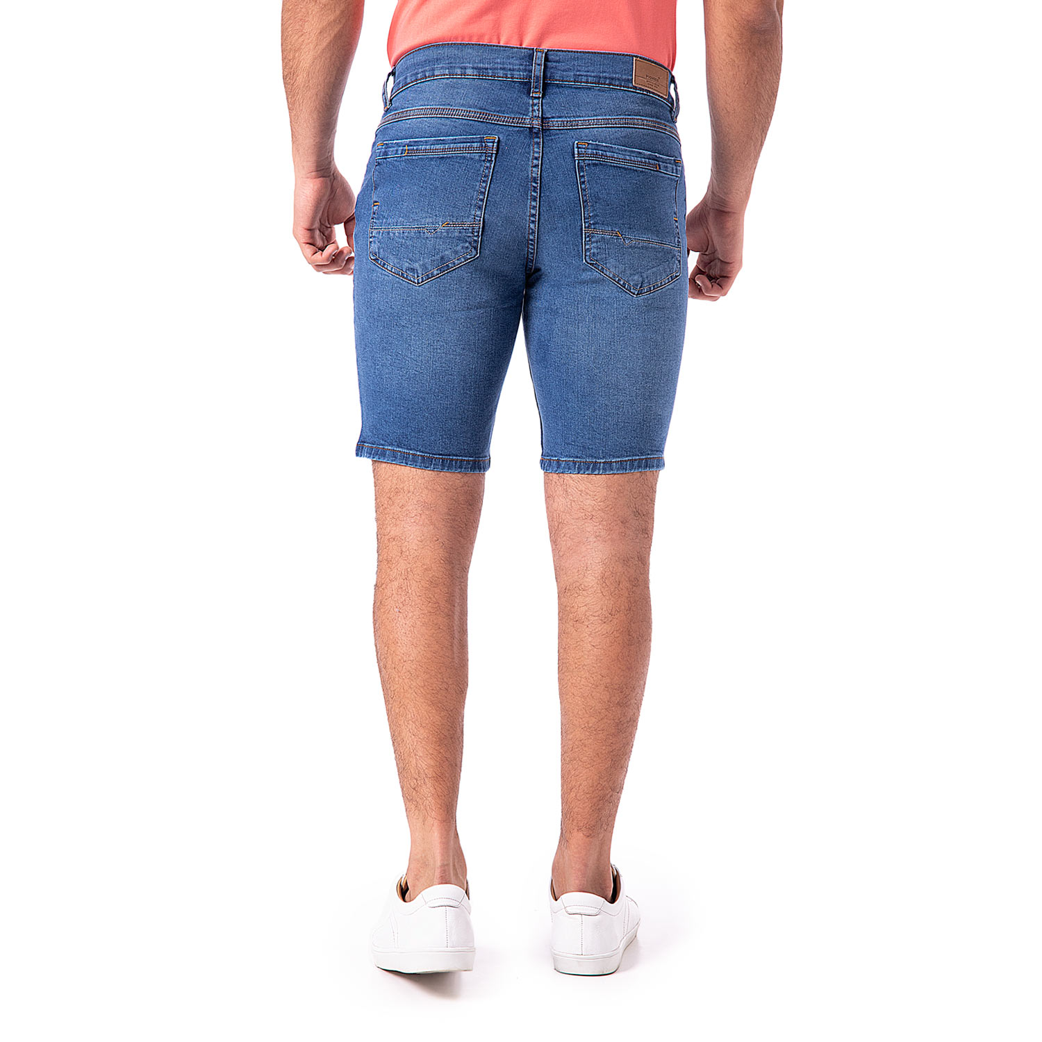 SHORTS BASICO NEW JOURSH DENIM. DENIM STRETCH HOMBRE - 4