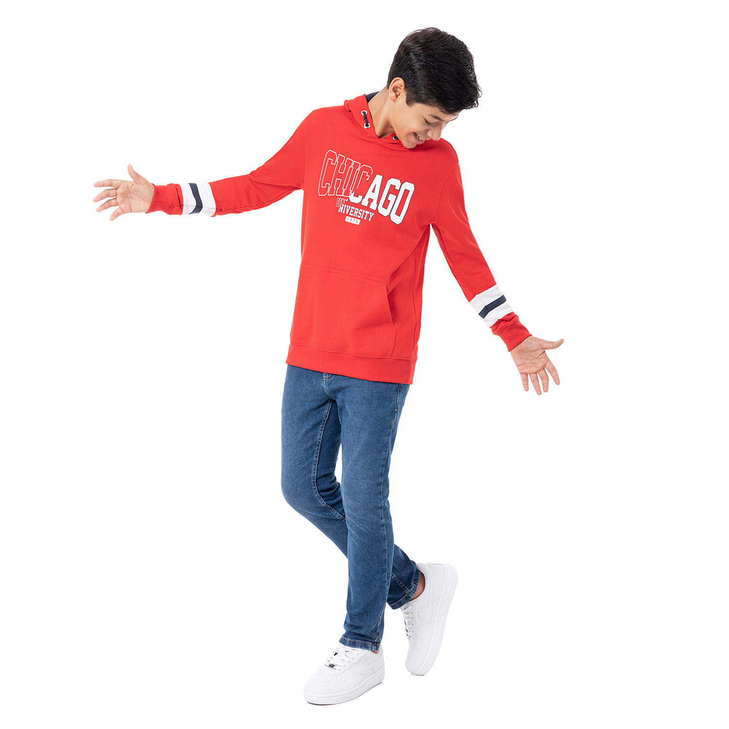 POLERA FRENCH TERRY NIÑO CHIKAGO - 5