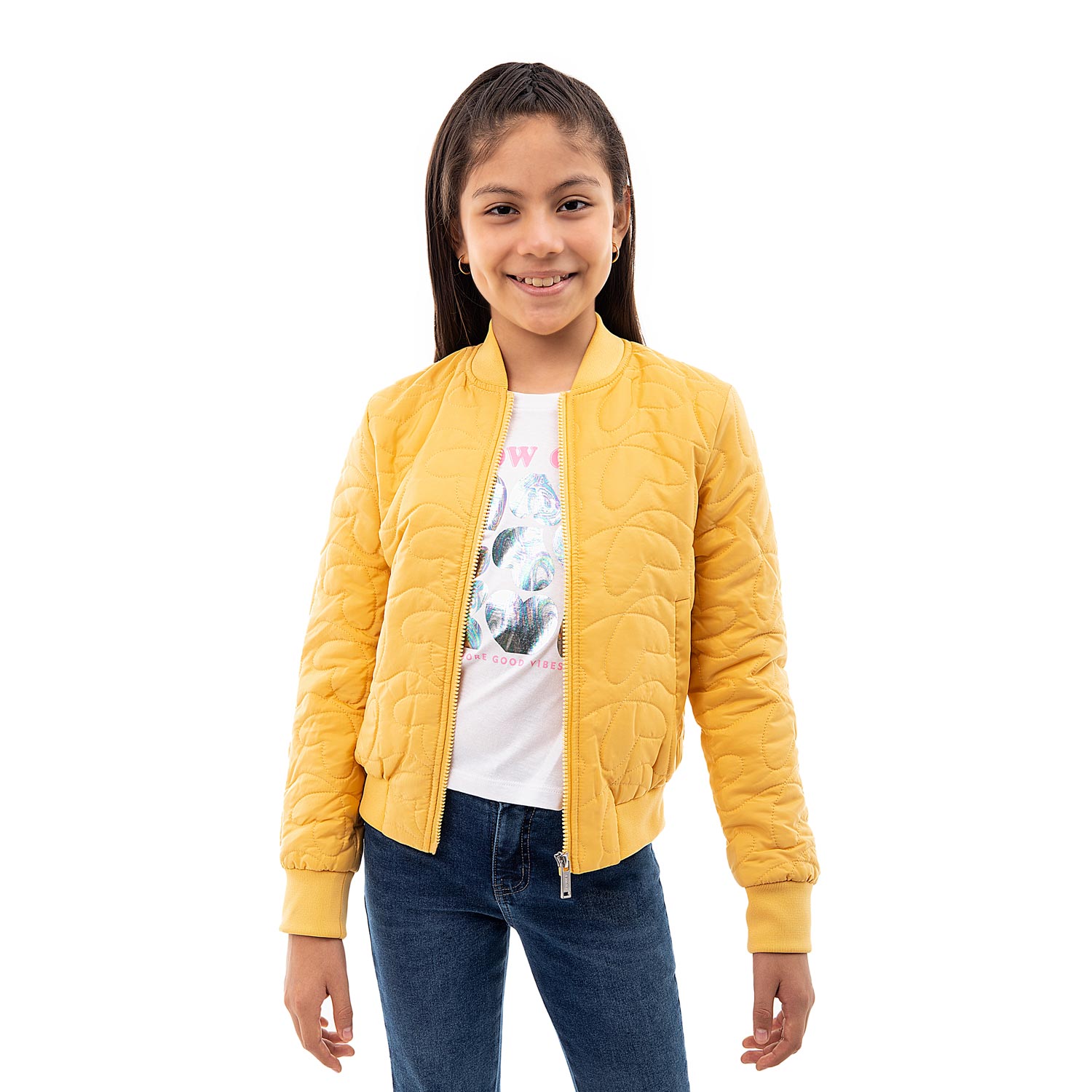 CASACA TAFETA PARA NIÑA CAMILL - 1