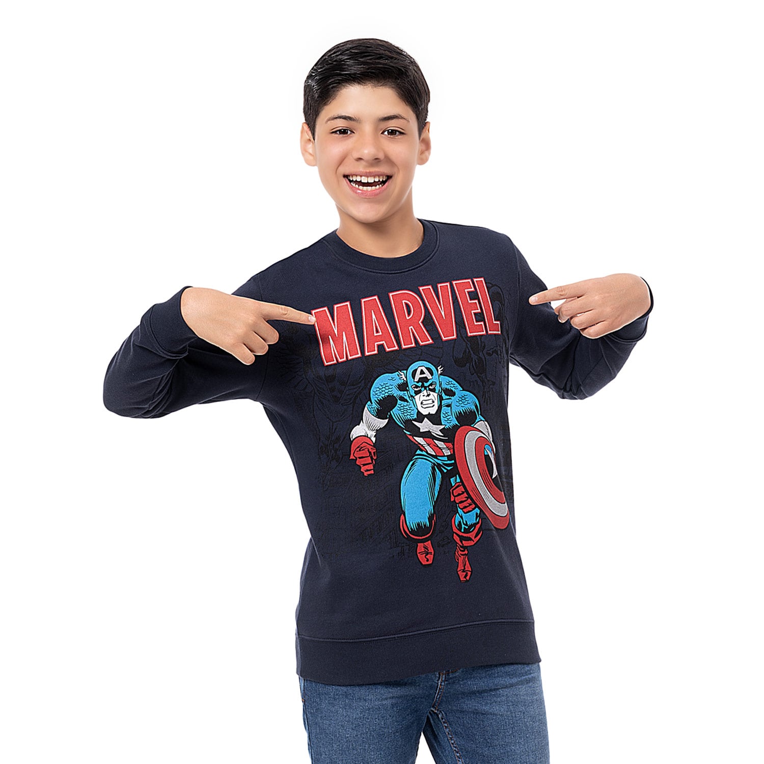 POLERA FRANELA PARA NIÑO TEO_MARVEL