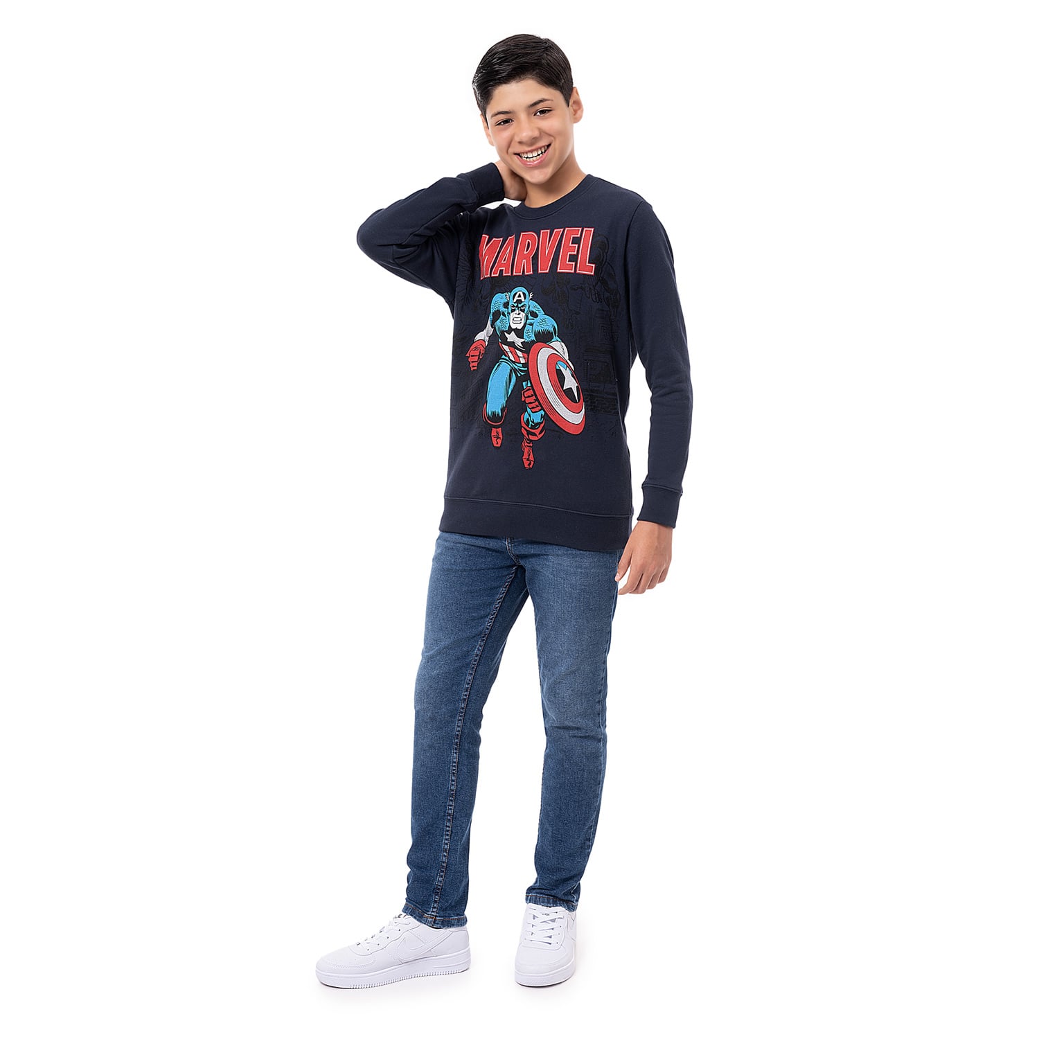 POLERA FRANELA PARA NIÑO TEO_MARVEL