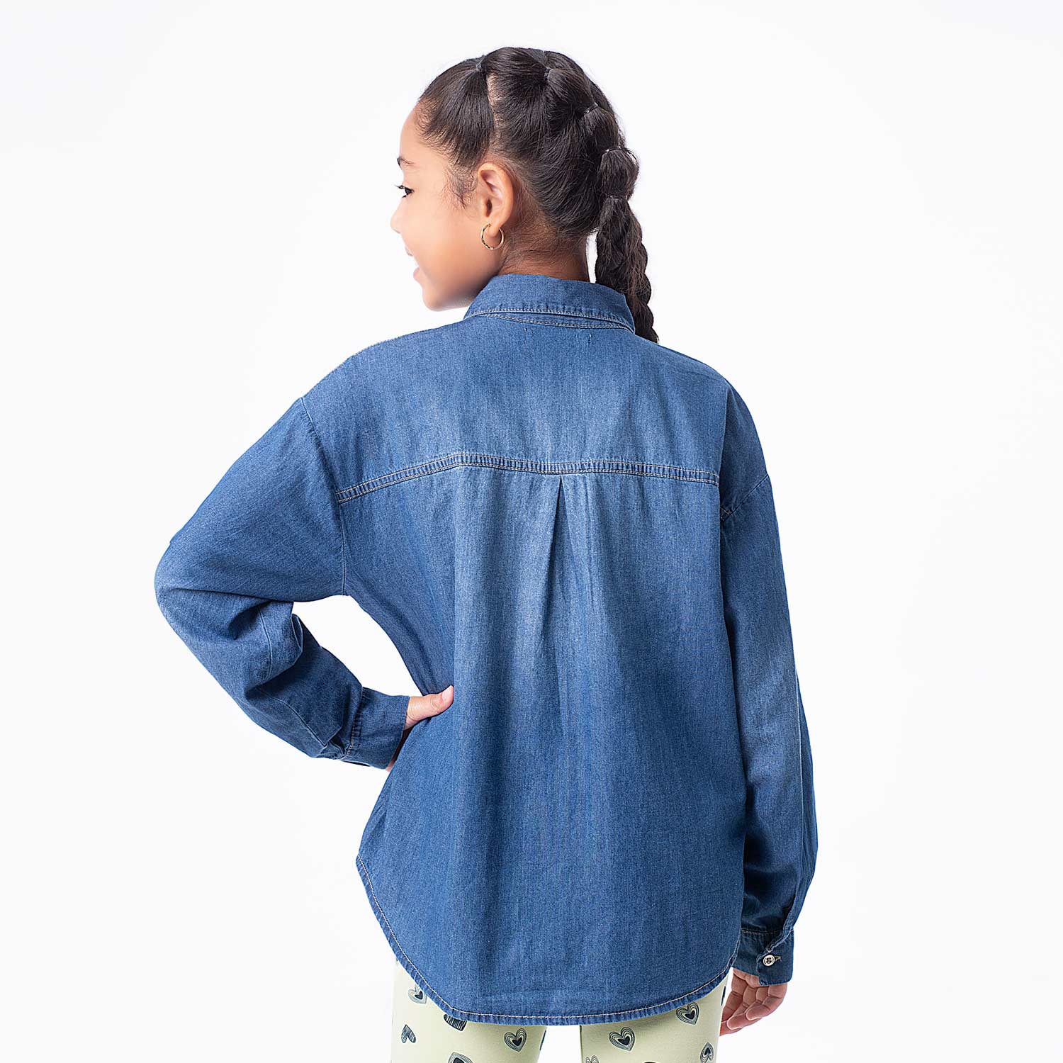 BLUSAS MODA DENIM PARA NIÑA CHLOE - 3