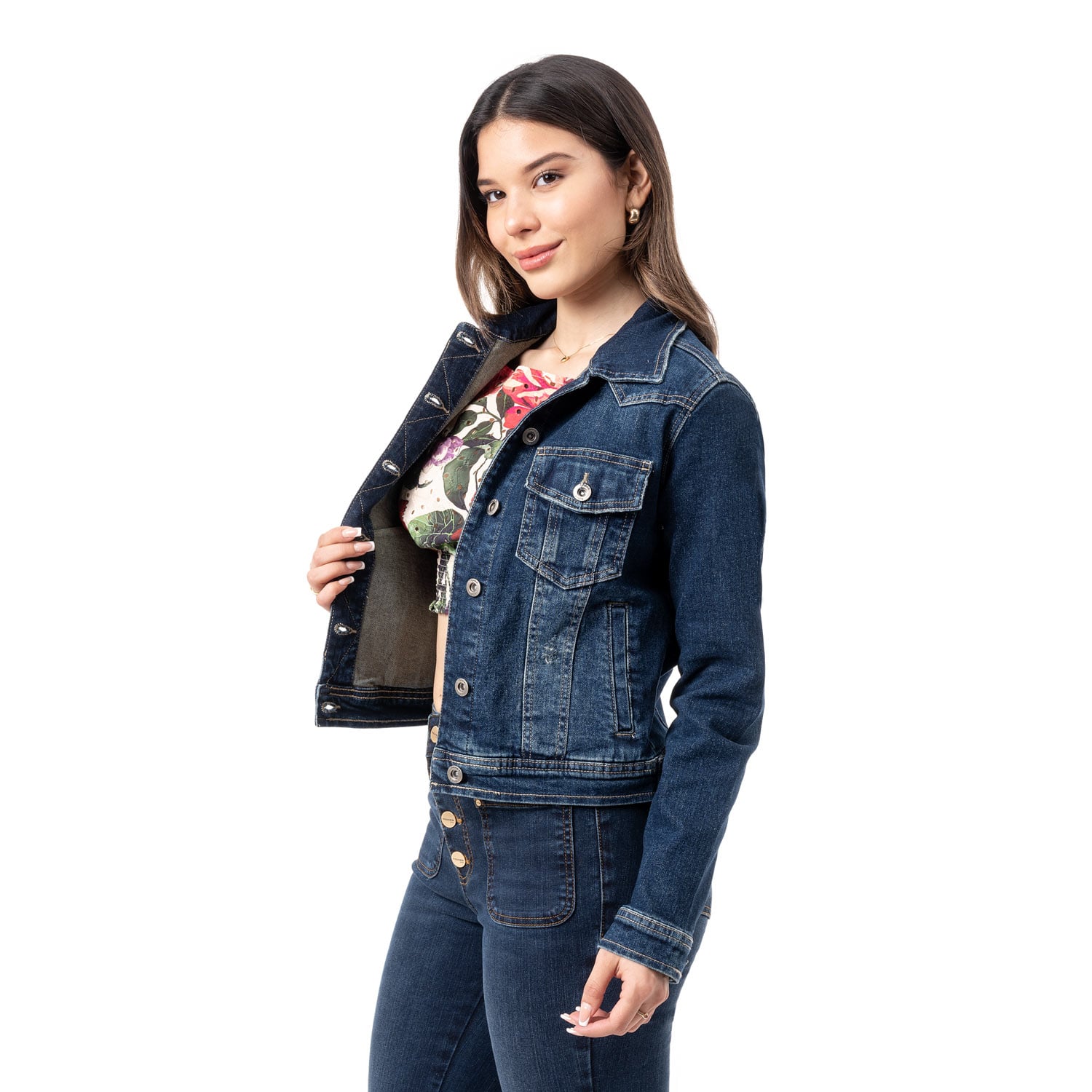 CASACAS DENIM STRETCH MUJER SKARLETH - 2