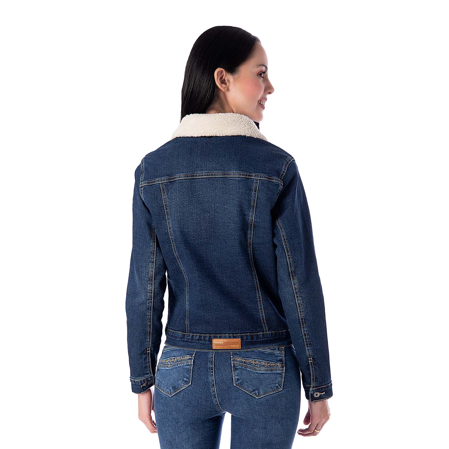 CASACA MUJER PIONIER ZARYM DENIM STRETCH - 3