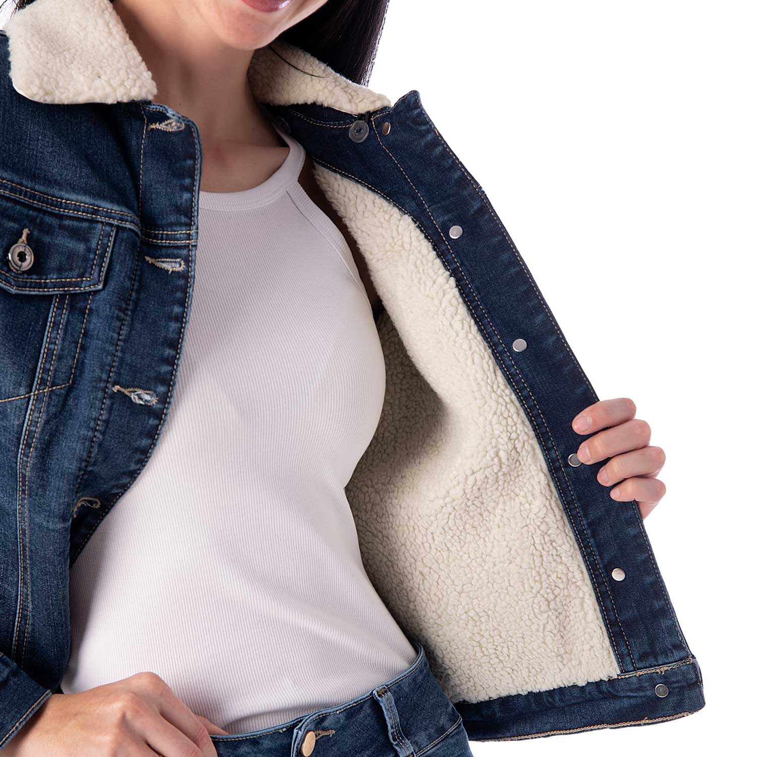 CASACA MUJER PIONIER ZARYM DENIM STRETCH - 6