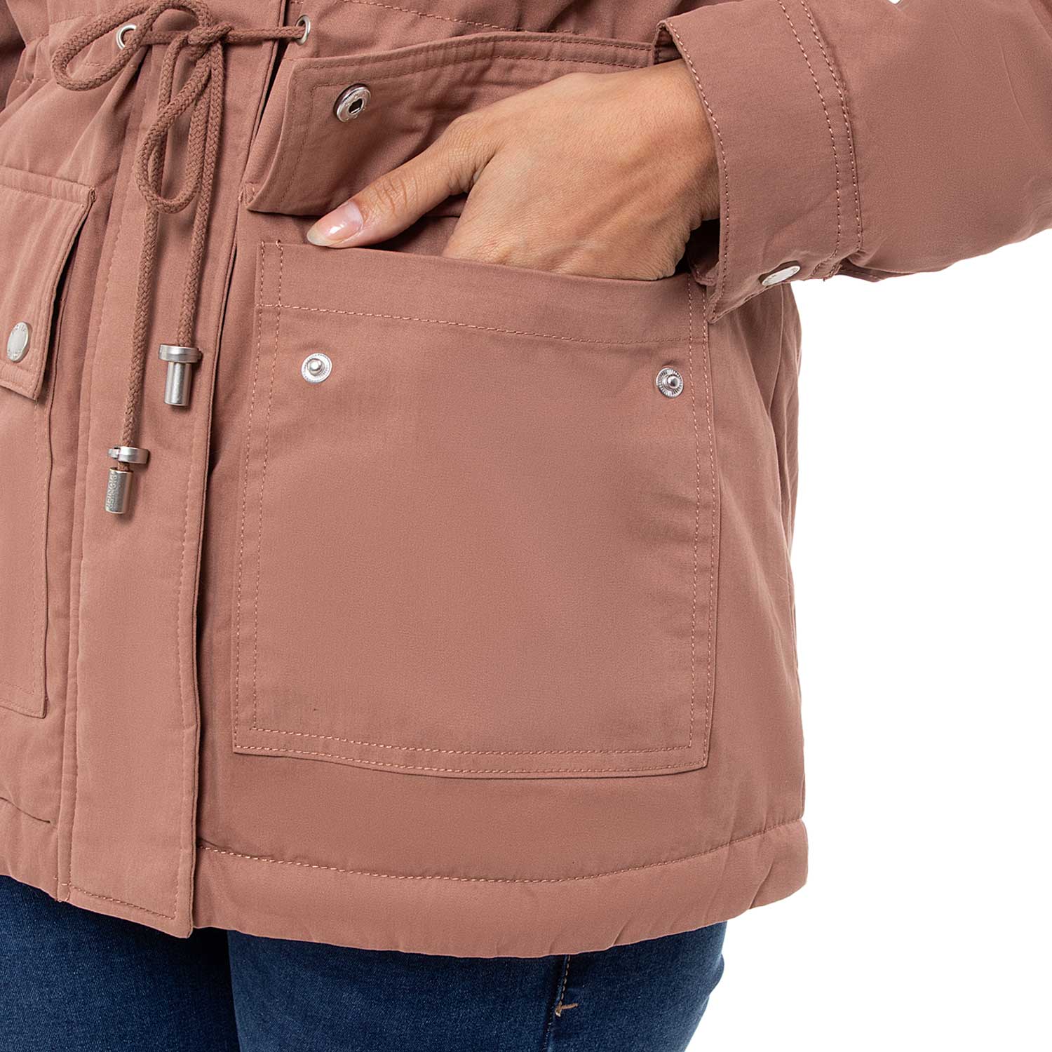 CASACA PARKA MUJER PIONIER MANELIK - 3