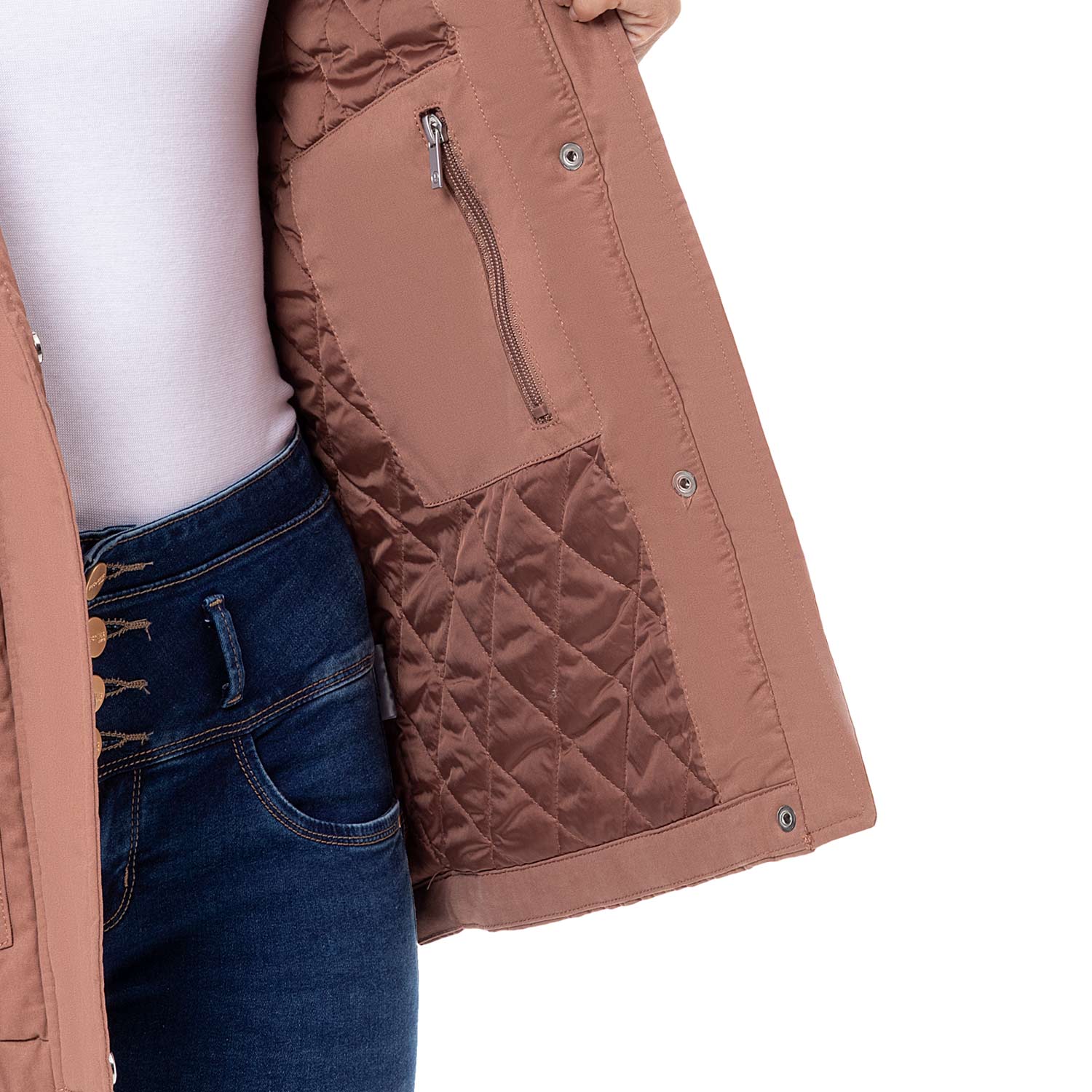 CASACA PARKA MUJER PIONIER MANELIK - 5