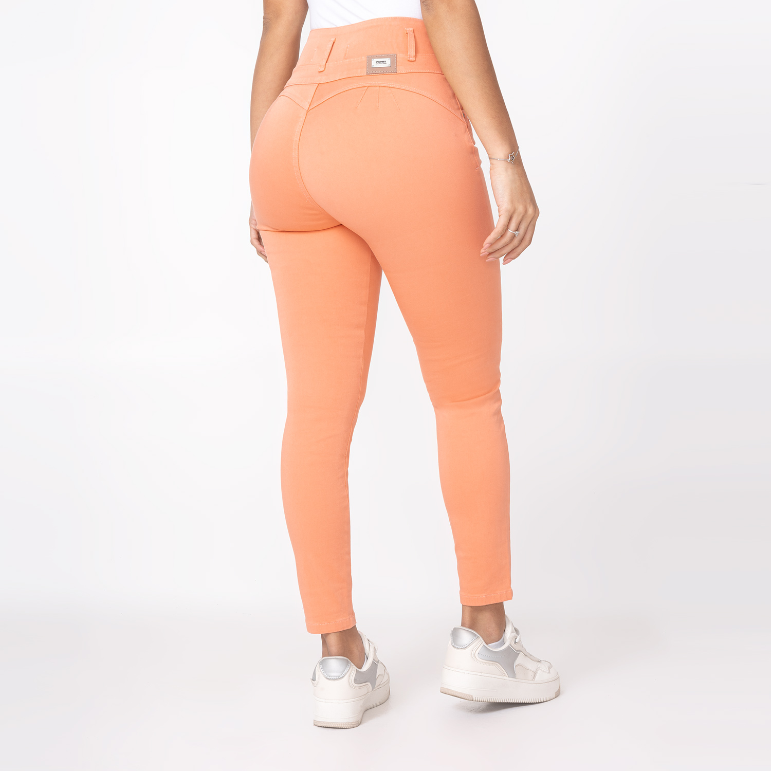 PANTALÓN PITILLO DRILL STRETCH MUJER PIONIER LERYN - 3