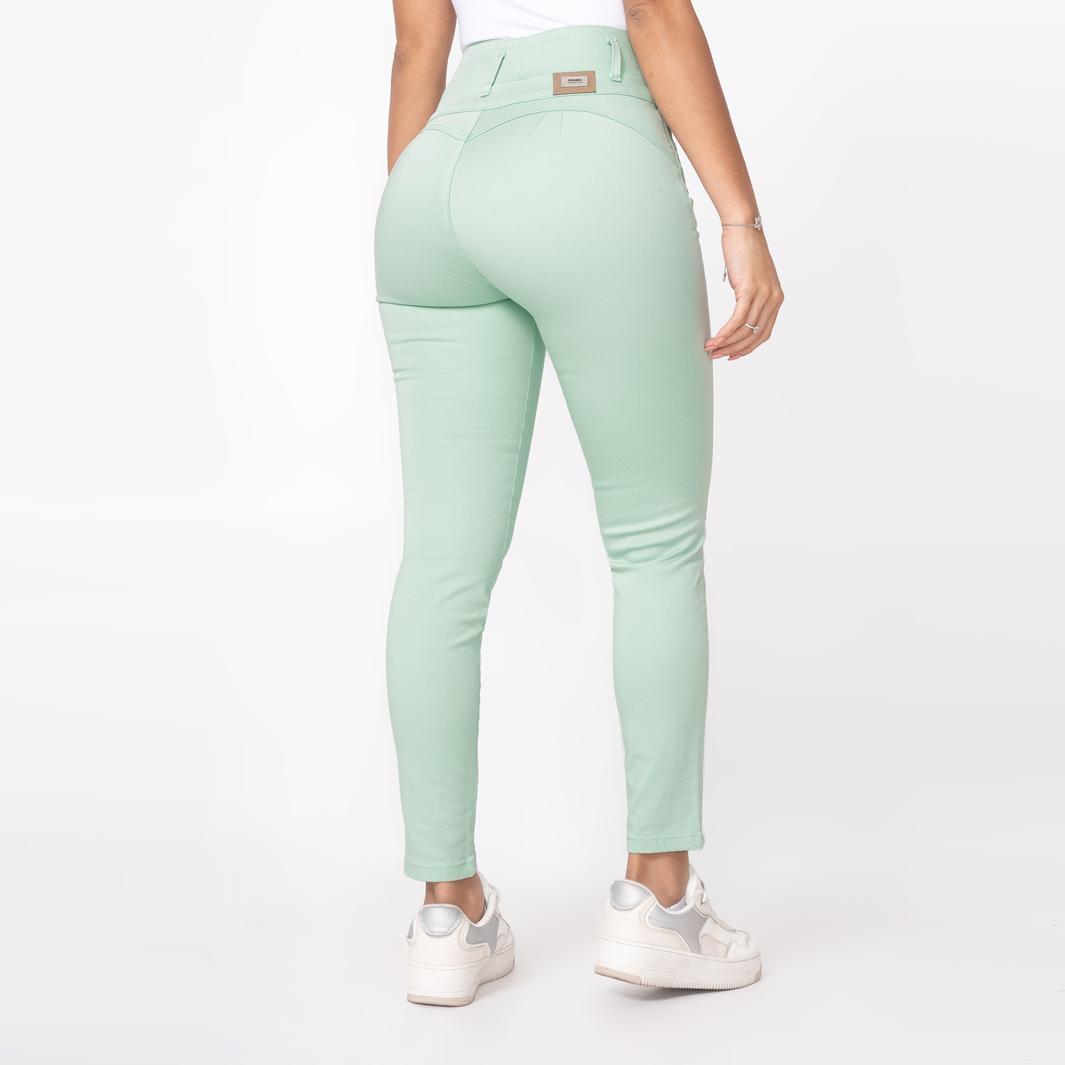 PANTALÓN PITILLO DRILL STRETCH MUJER PIONIER LERYN - 3