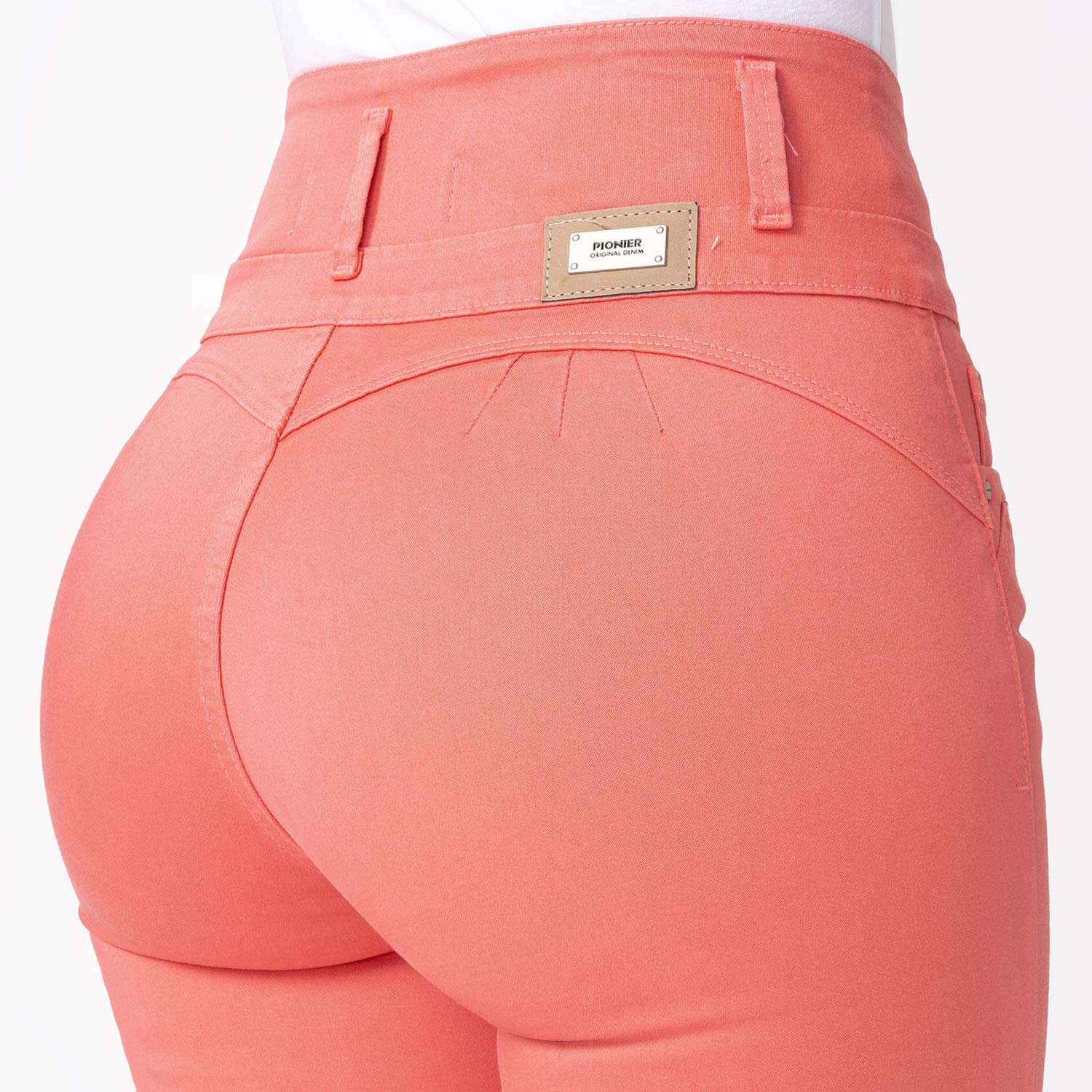 PANTALÓN PITILLO DRILL STRETCH MUJER PIONIER LERYN - 5