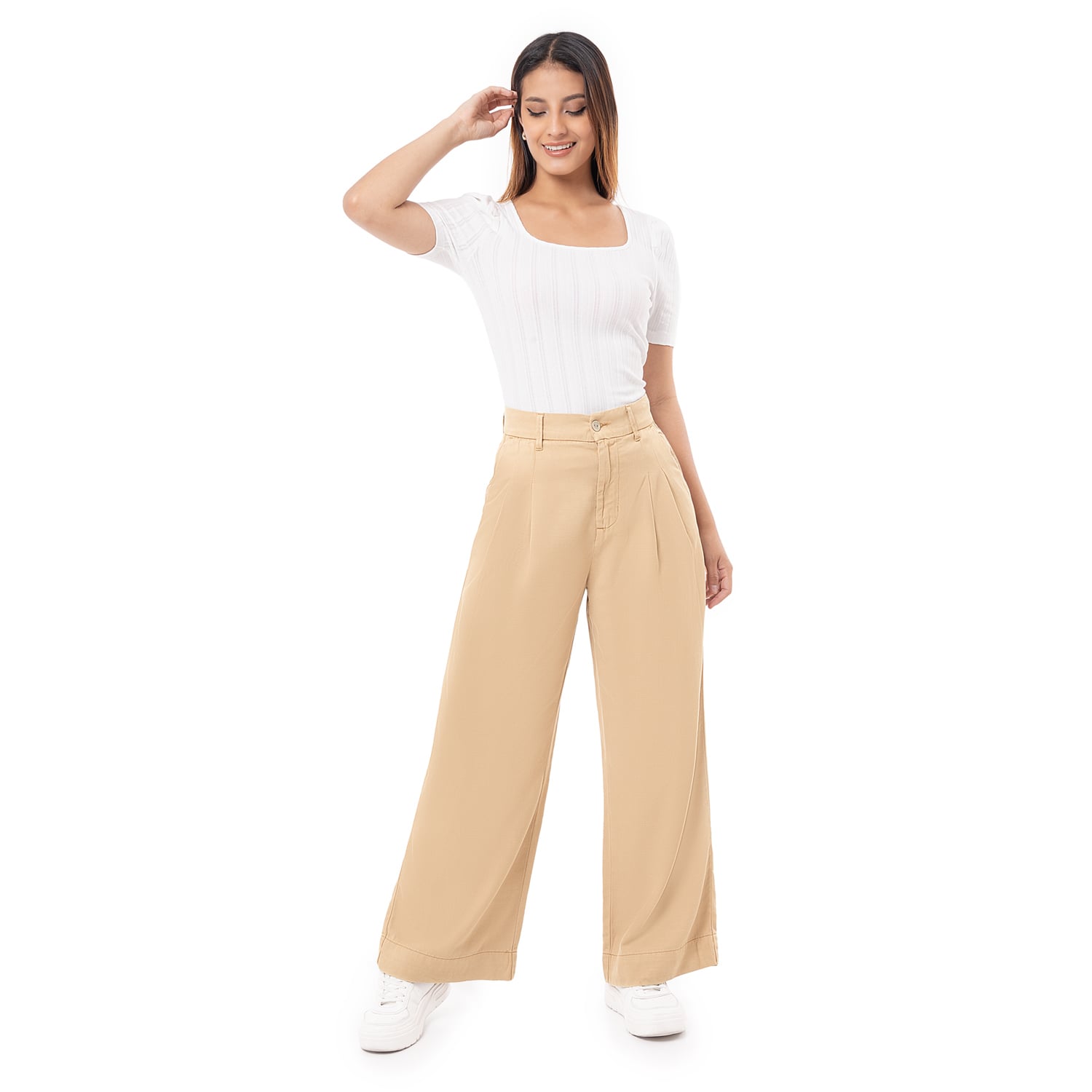 PANTALON DRILL MUJER ALENKAH - 1