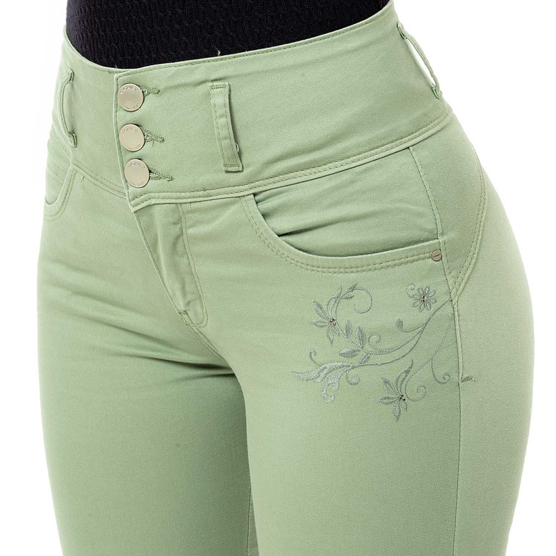 PANTALON MODA AMBELL DRILL STRETCH MUJER - 6