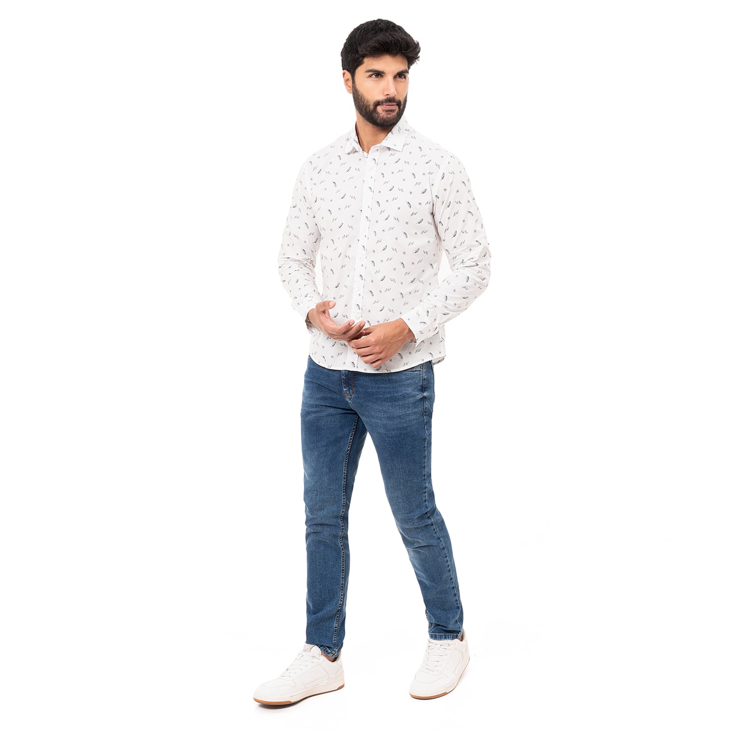 PANTALON DENIM STRETCH HOMBRE IGNASIO - 1