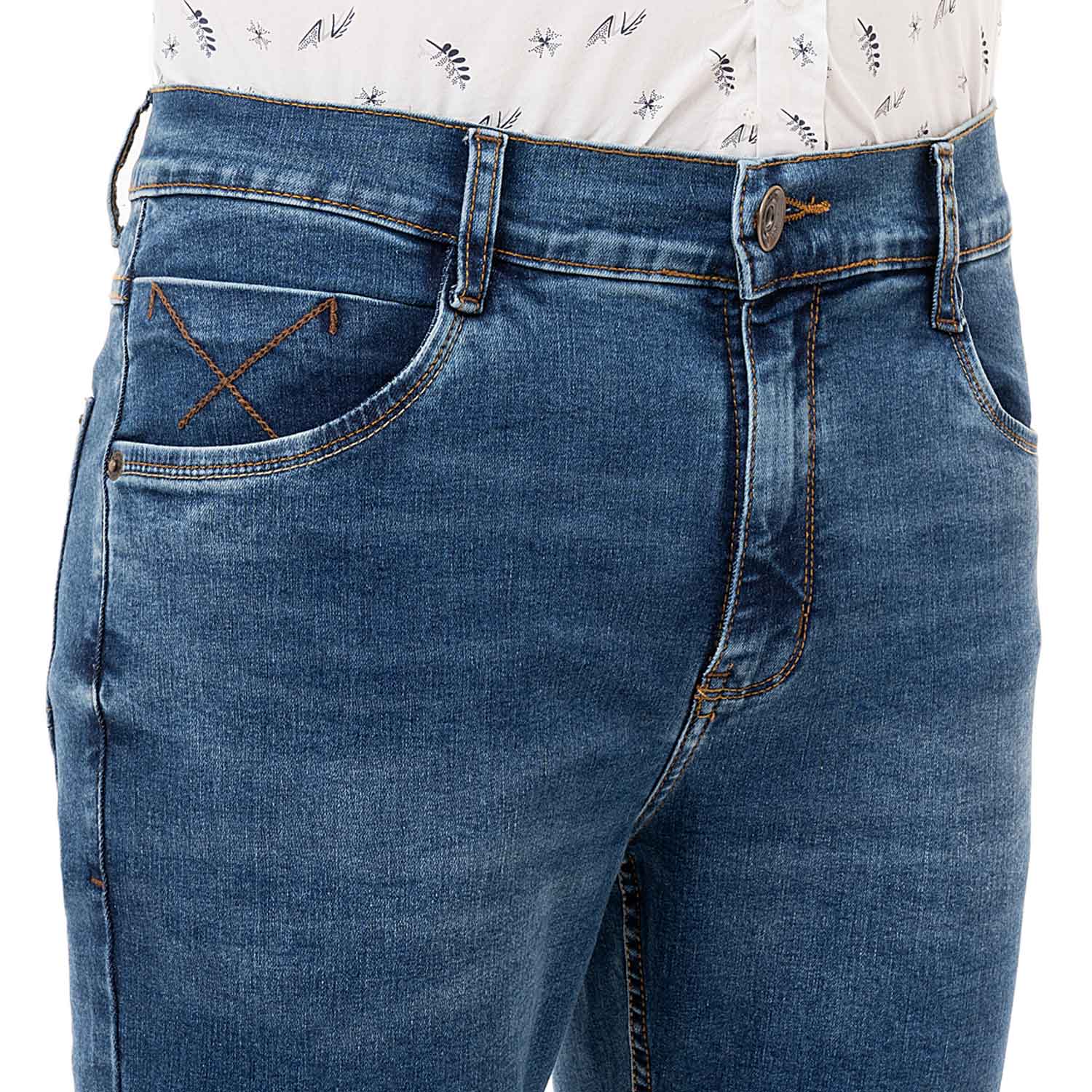 PANTALON DENIM STRETCH HOMBRE IGNASIO - 5