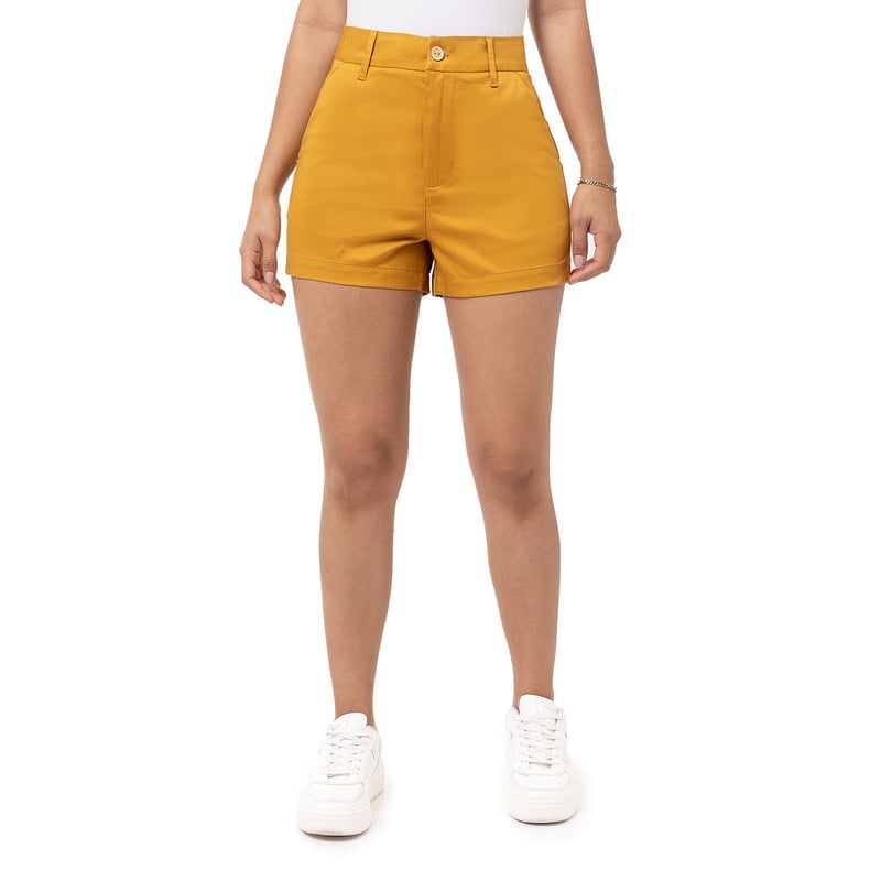 SHORTS SHORT MYLA DRILL STRETCH MUJER - 2