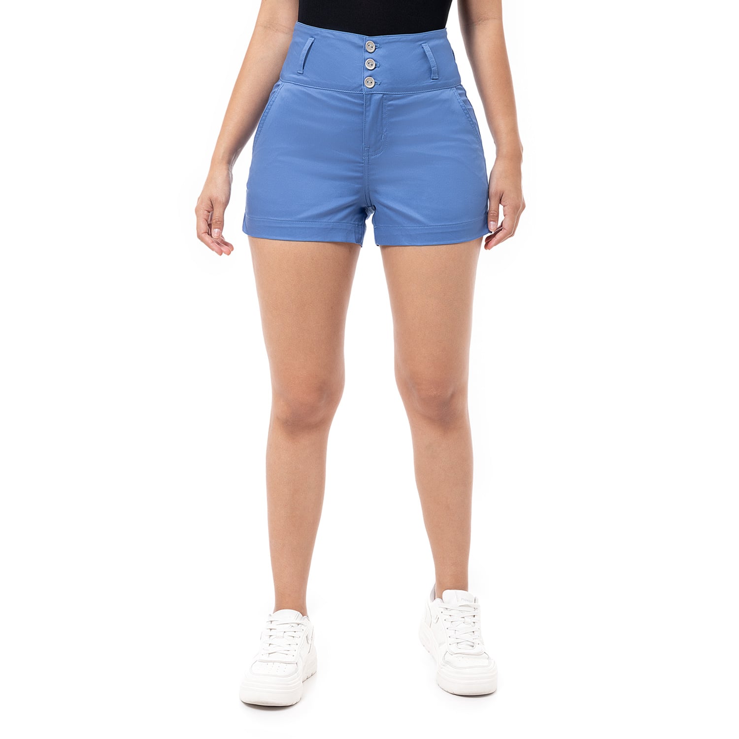 SHORTS SHORT LITA DRILL STRETCH MUJER - 2