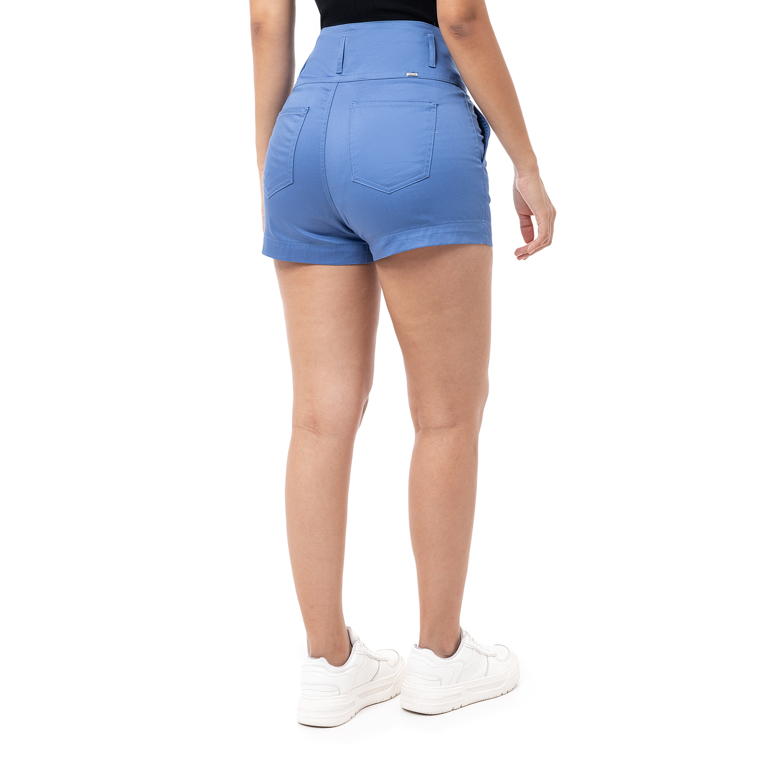SHORTS SHORT LITA DRILL STRETCH MUJER - 4