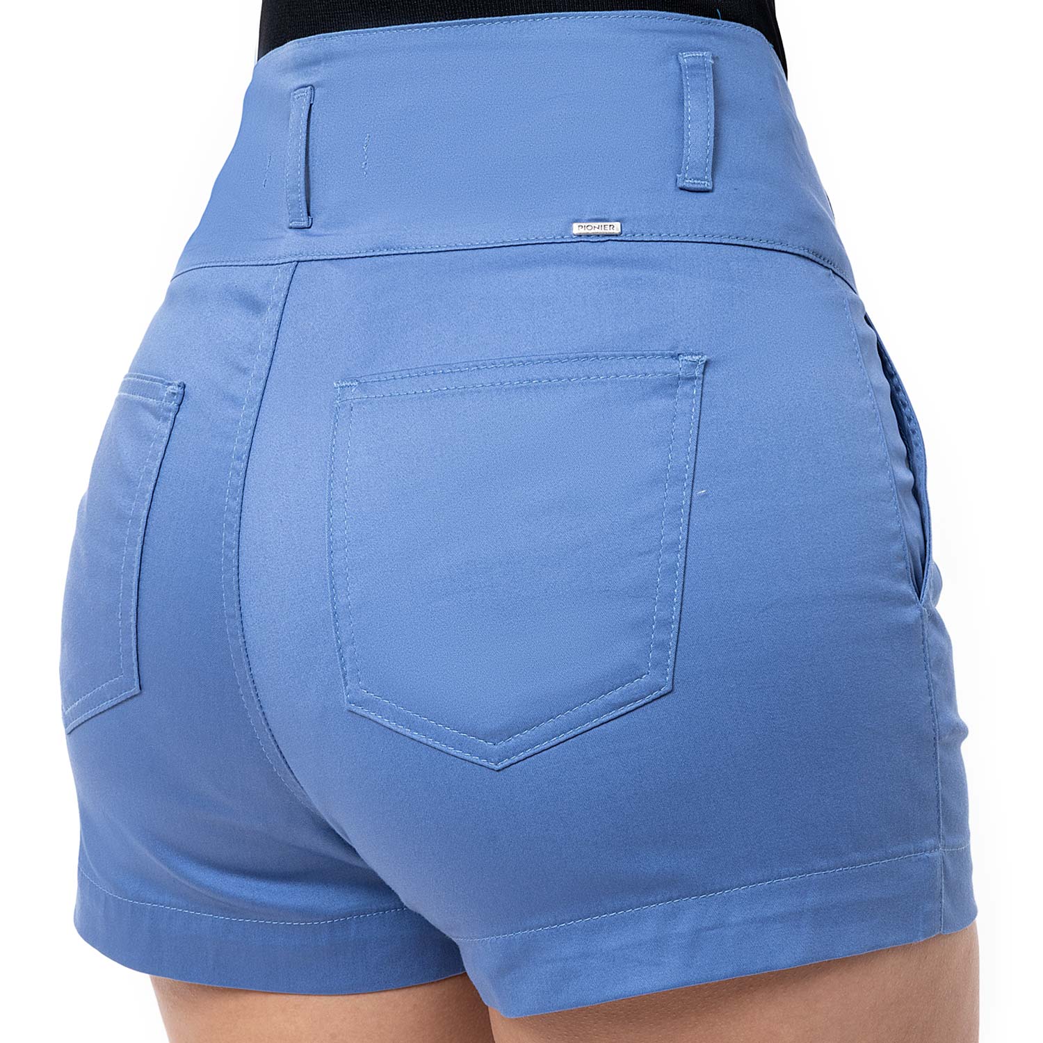 SHORTS SHORT LITA DRILL STRETCH MUJER - 6