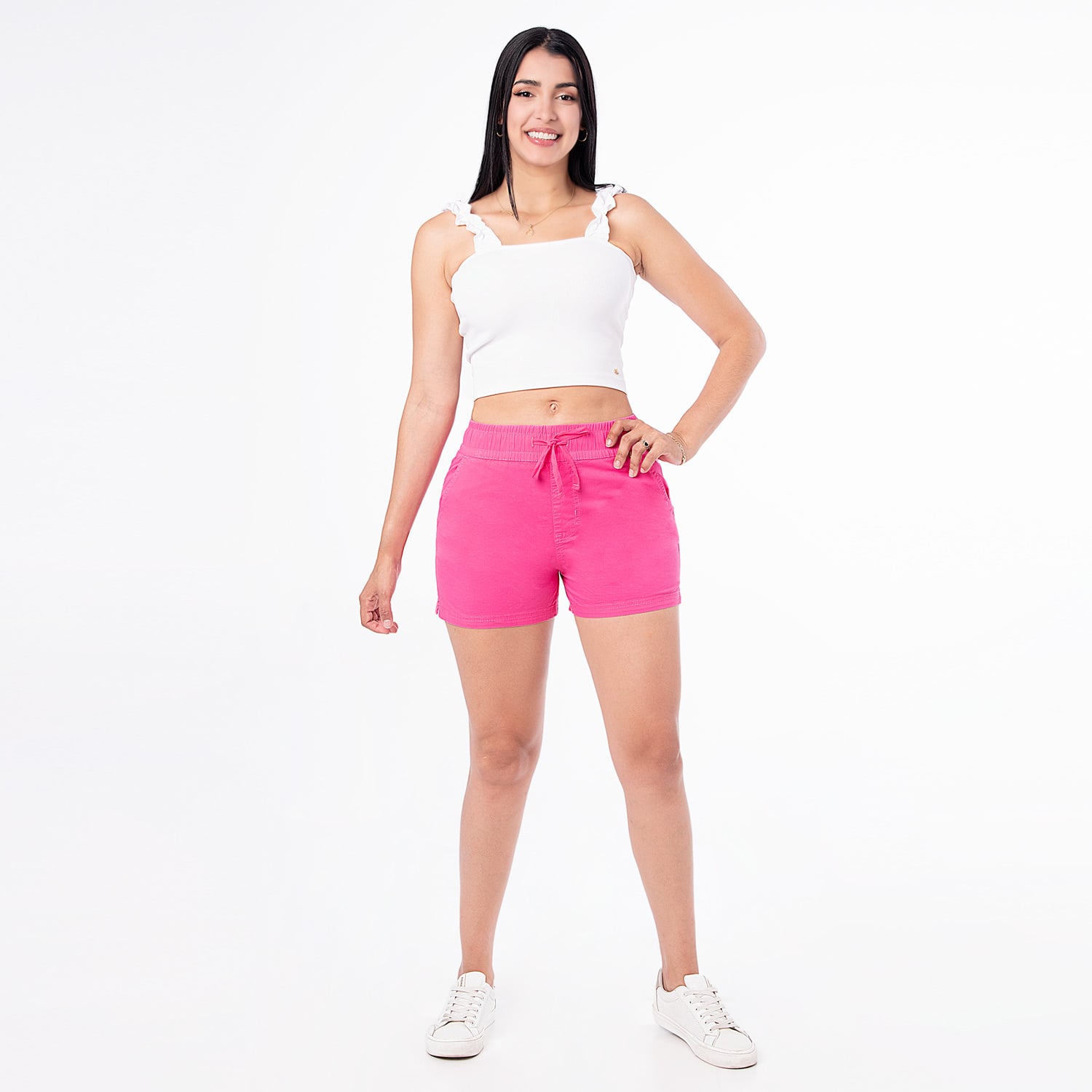 SHORT MUJER PIONIER SHELSIN TAFETA - 1