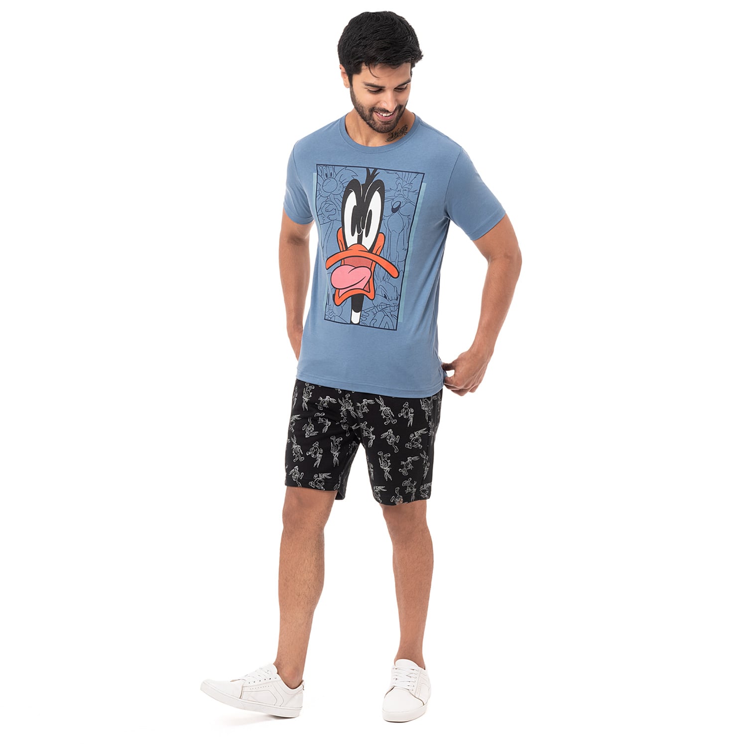 SHORTS FRENCH TERRY HOMBRE MORAN_LOONEY