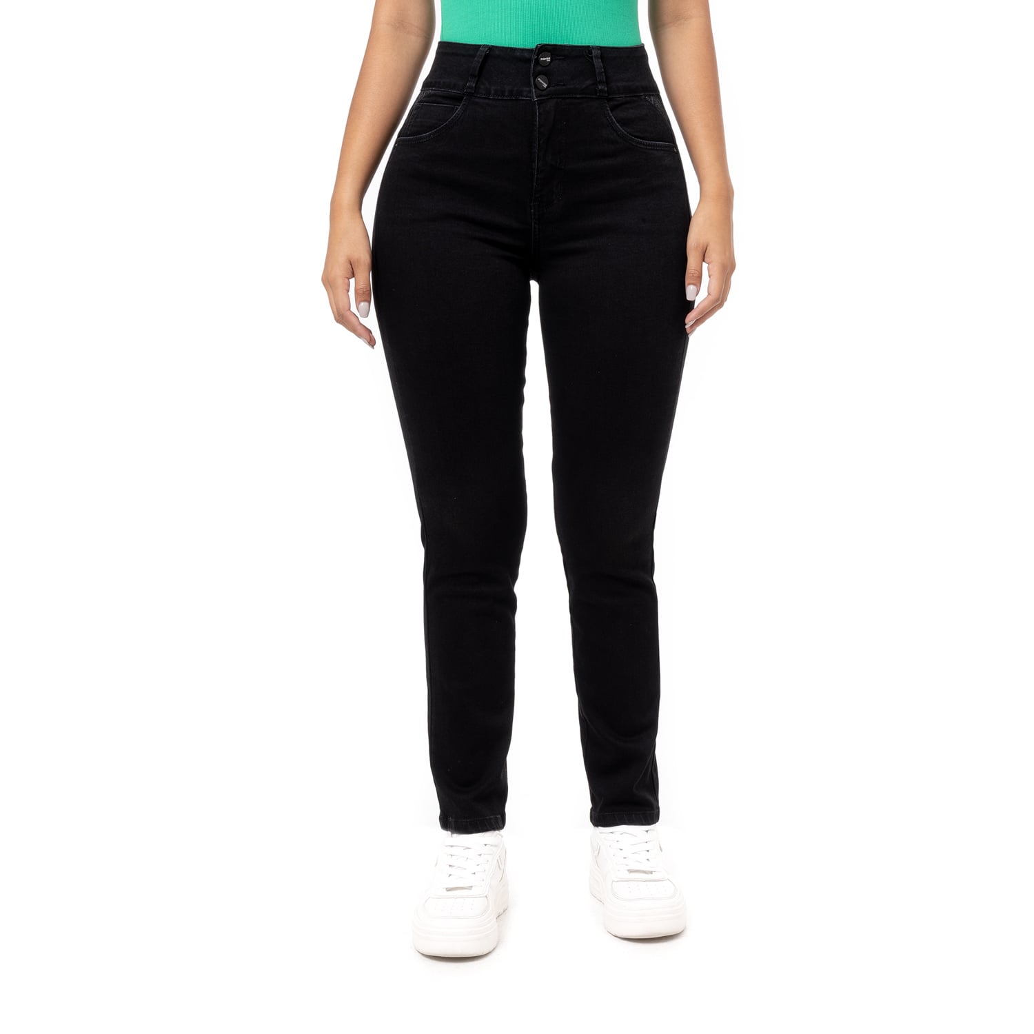 PANTALON DENIM STRETCH MUJER JHOAM - 2