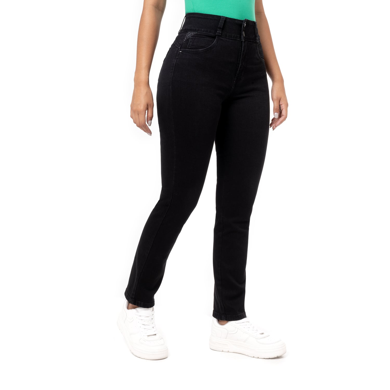 PANTALON DENIM STRETCH MUJER JHOAM - 3