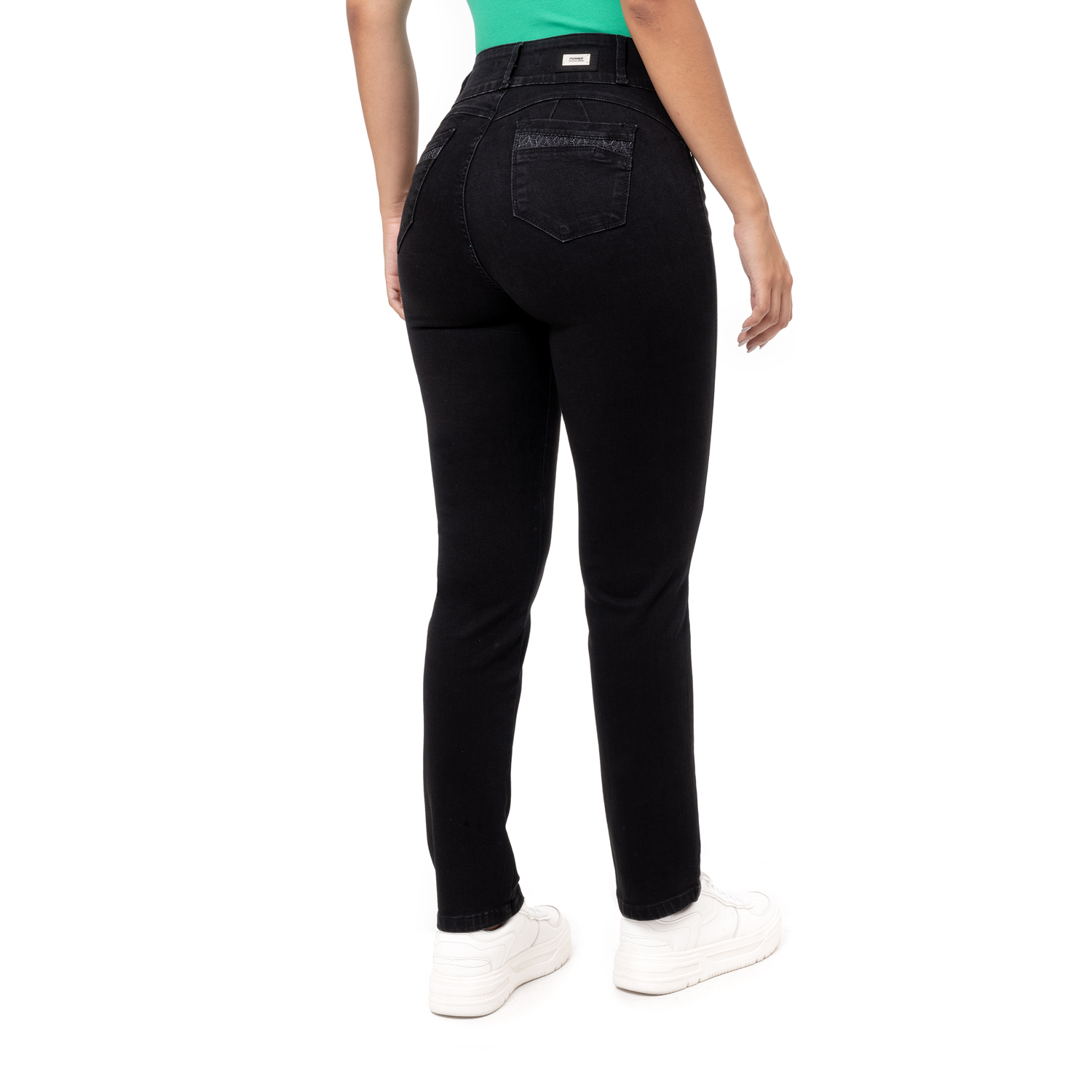 PANTALON DENIM STRETCH MUJER JHOAM - 4
