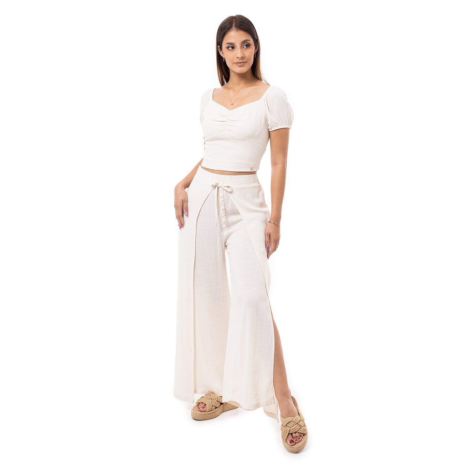 PANTALON POPELINA MUJER ANNALIE.P PIONIER - 1