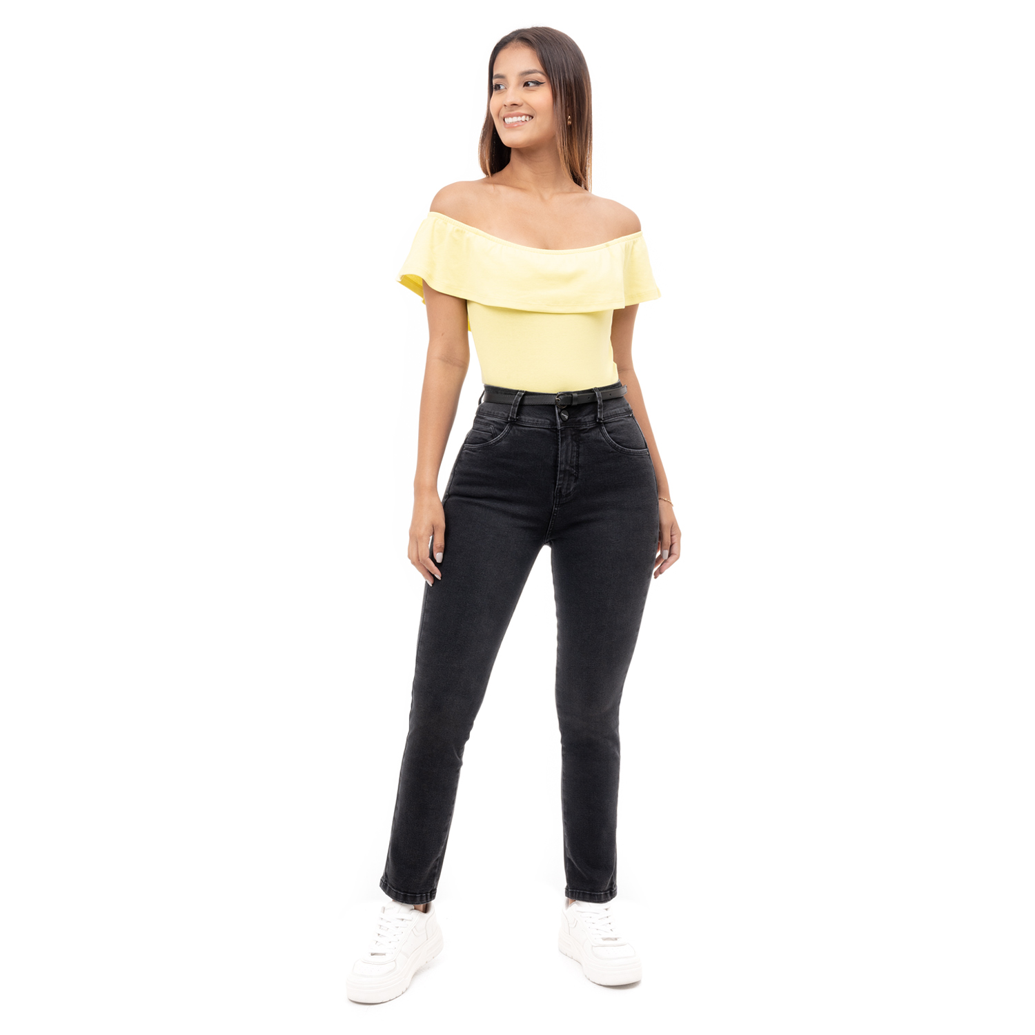 PANTALON DENIM STRETCH MUJER LISSIA - 1