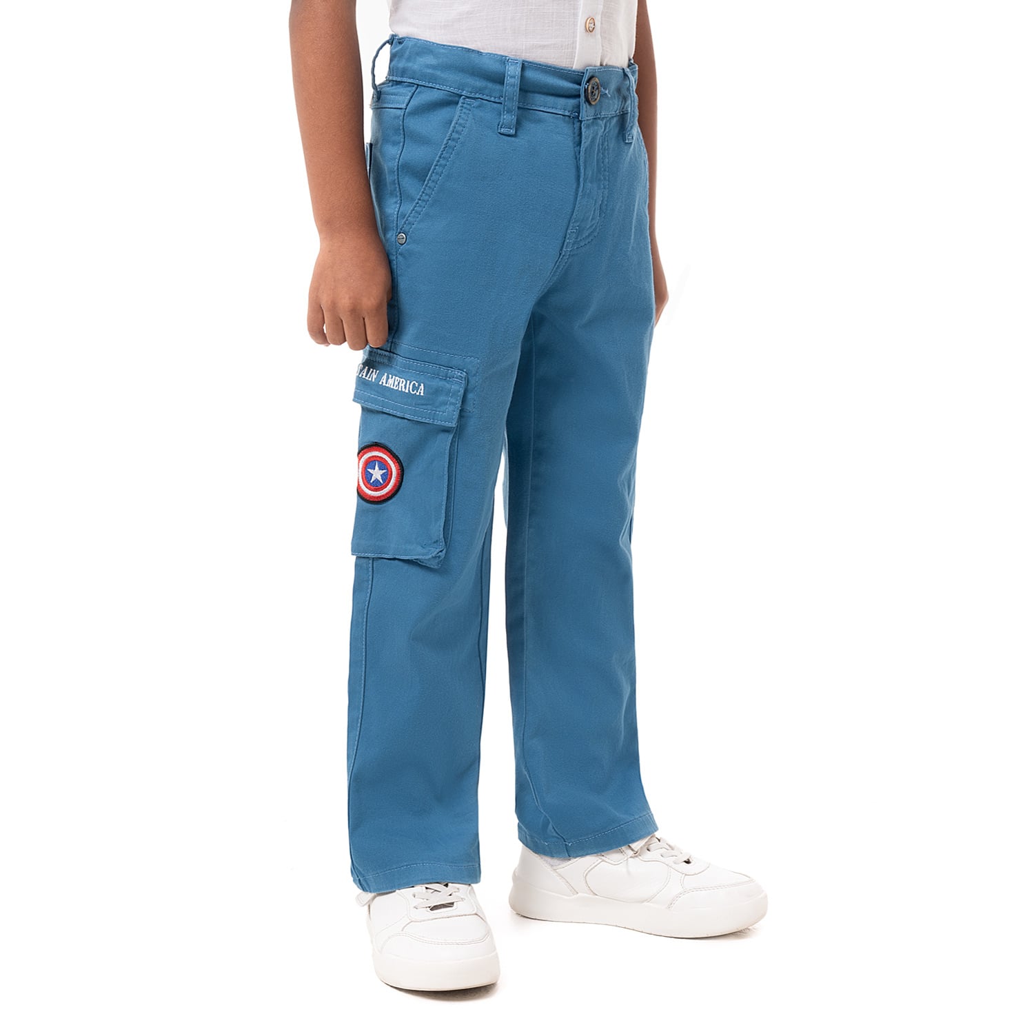 PANTALÓN DRILL STRETCH NIÑO PIONIER LEBRON-MARVEL - 2