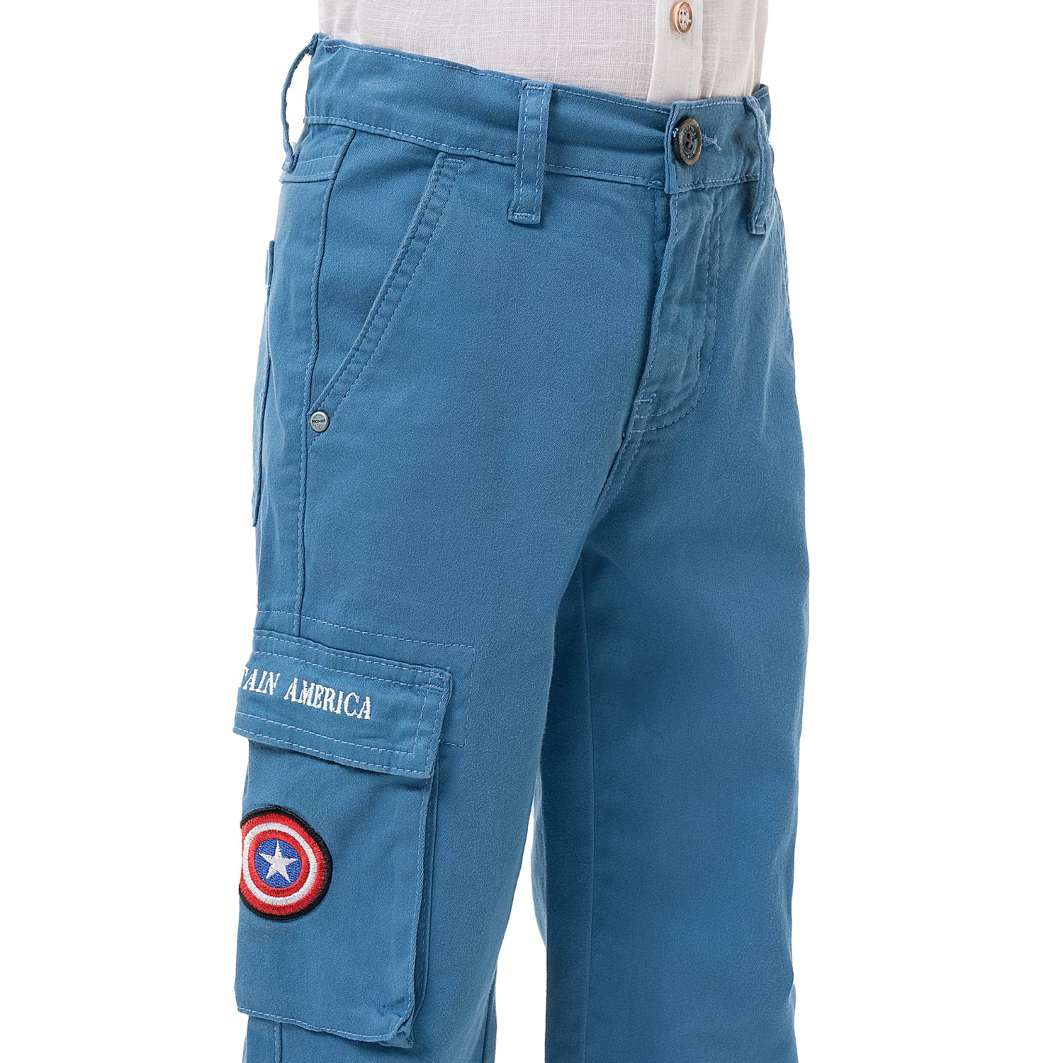 PANTALÓN DRILL STRETCH NIÑO PIONIER LEBRON-MARVEL - 4