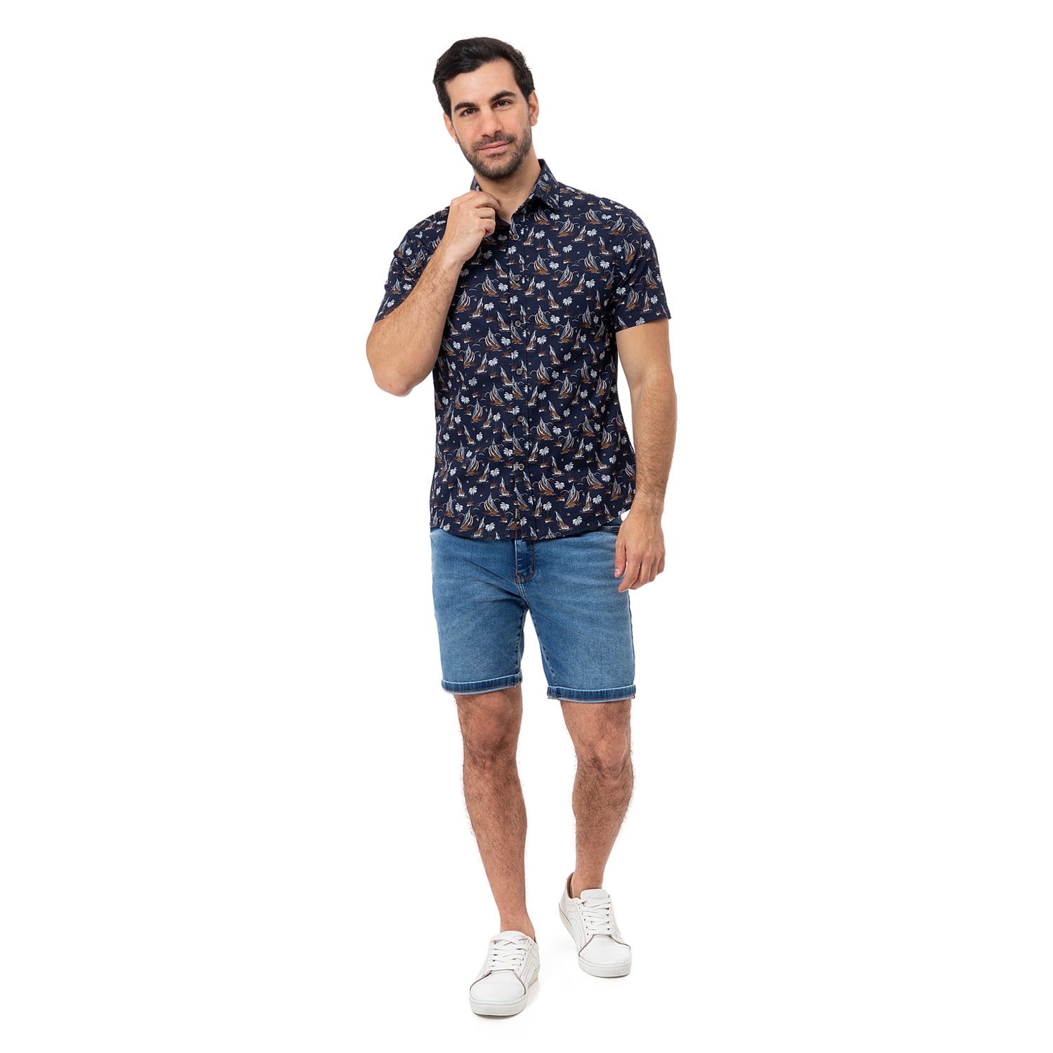 CAMISA POPELINA HOMBRE FACUHNDO - 5