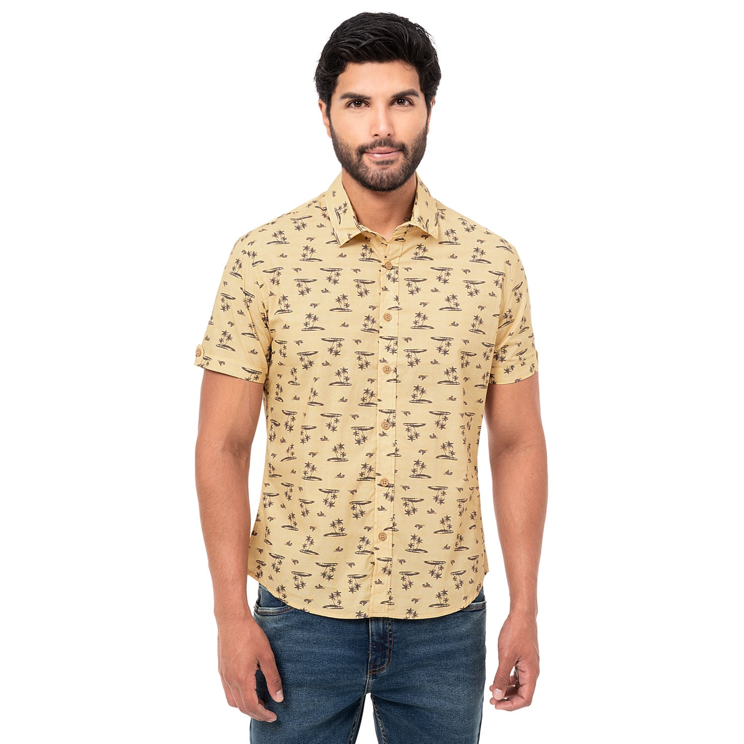 CAMISA POPELINA HOMBRE FERX - 1