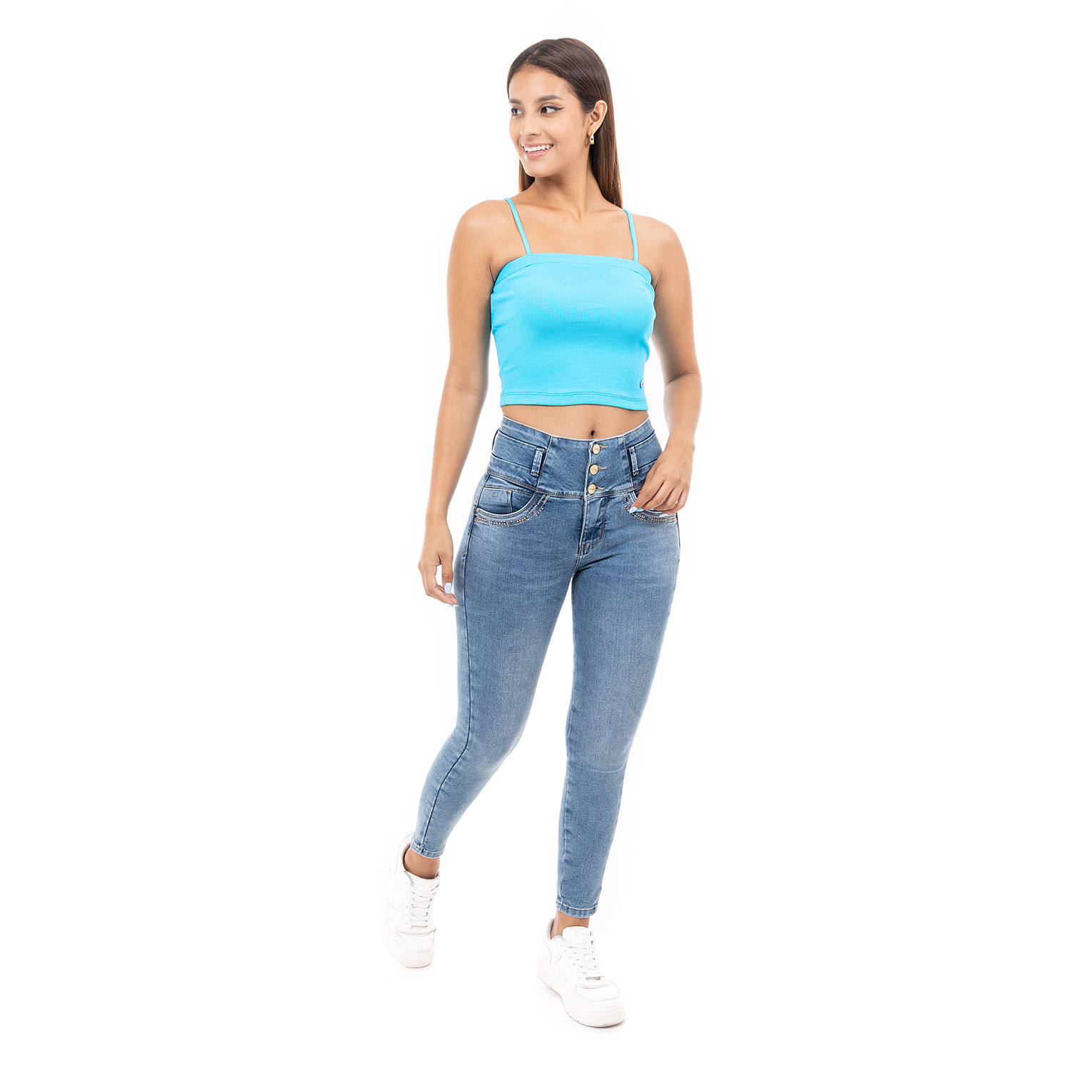STRAPLESS RIB LYCRADO MUJER CELINXA-S - 4