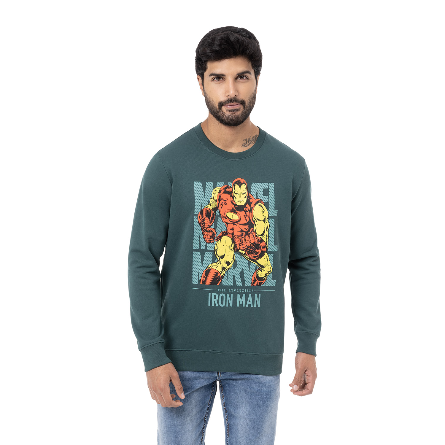 POLERA FRENCH TERRY HOMBRE GUSTAVO-MARVEL - 1