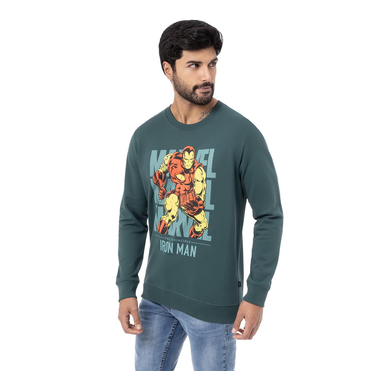 POLERA FRENCH TERRY HOMBRE GUSTAVO-MARVEL - 2