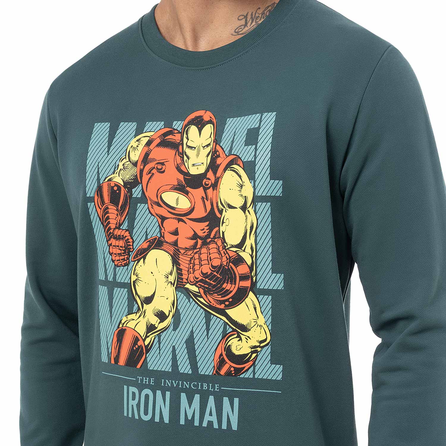 POLERA FRENCH TERRY HOMBRE GUSTAVO-MARVEL - 4