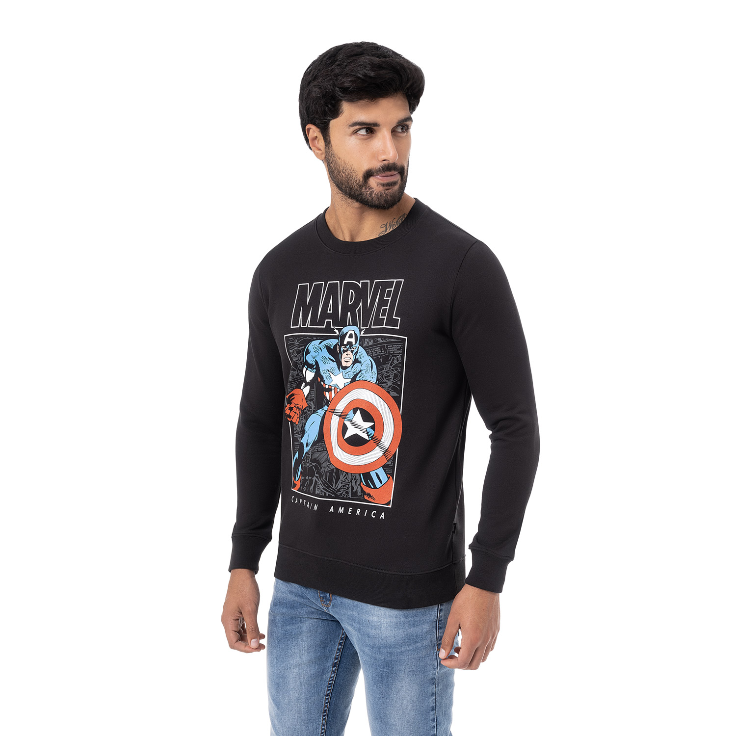 POLERA FRENCH TERRY HOMBRE ROBET-MARVEL - 2