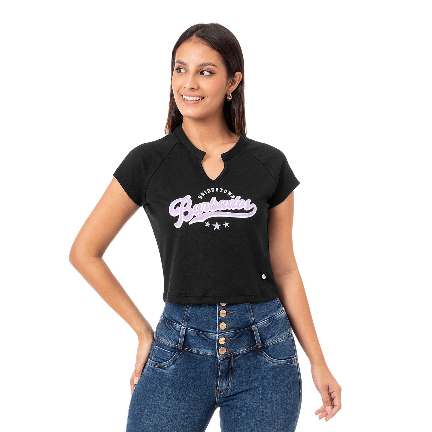 POLO MODA VETXY-S GAMUZA PIMA  MUJER - 1
