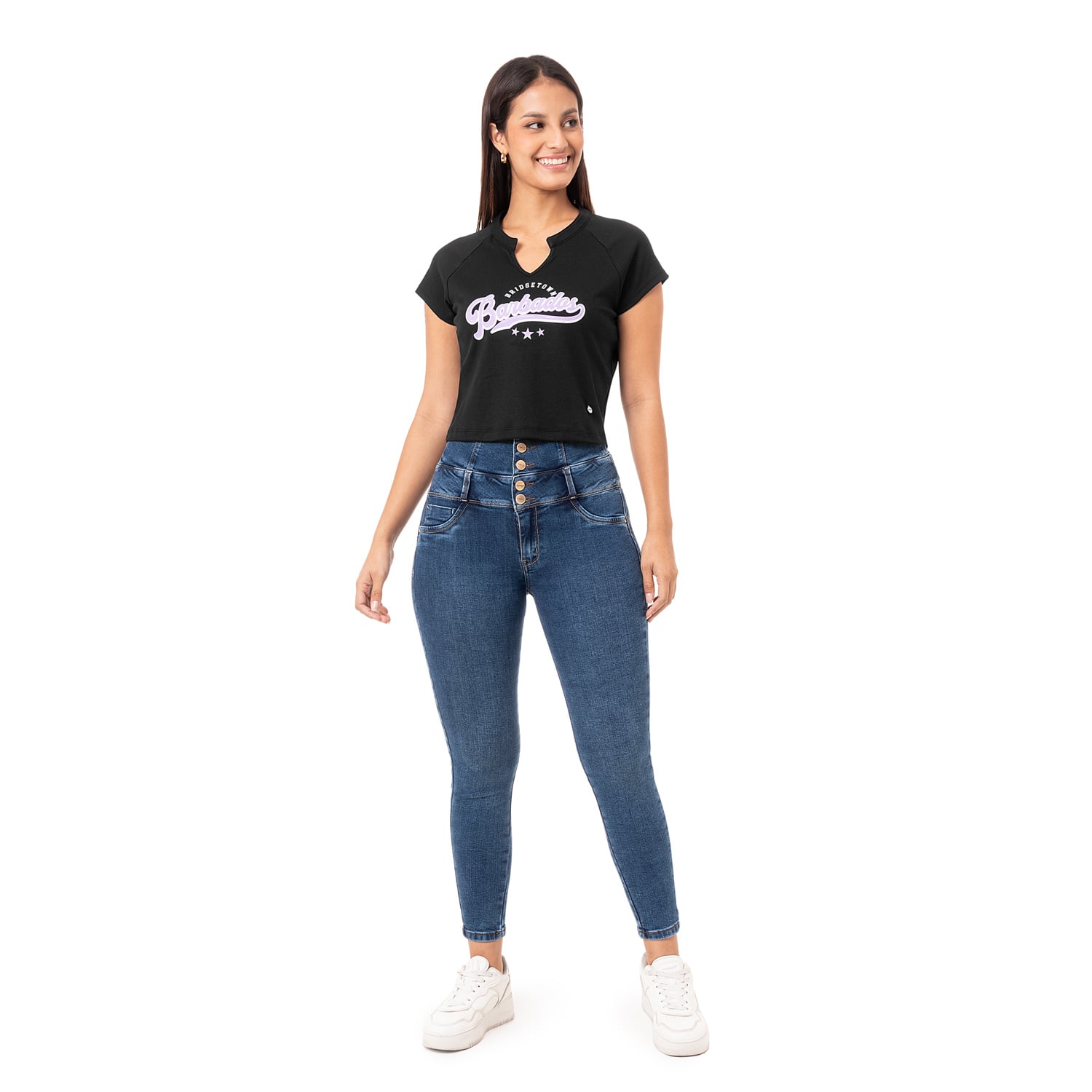 POLO MODA VETXY-S GAMUZA PIMA  MUJER - 4