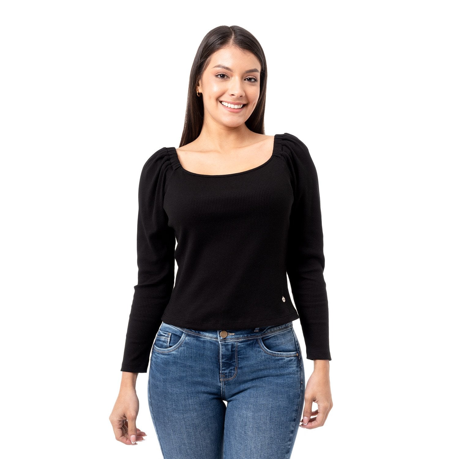 POLO MODA RIB LYCRADO MUJER THANITT - 1