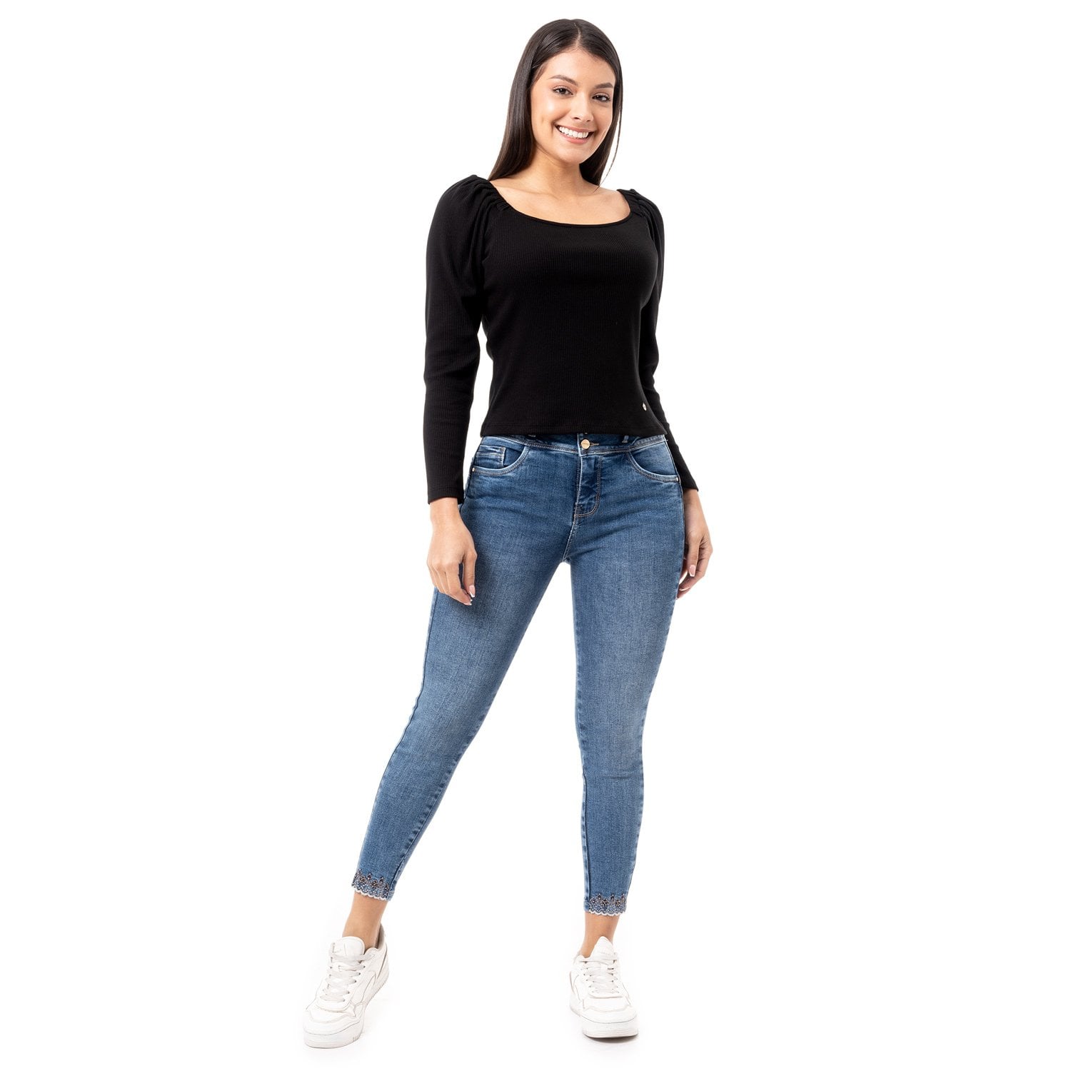 POLO MODA RIB LYCRADO MUJER THANITT - 3