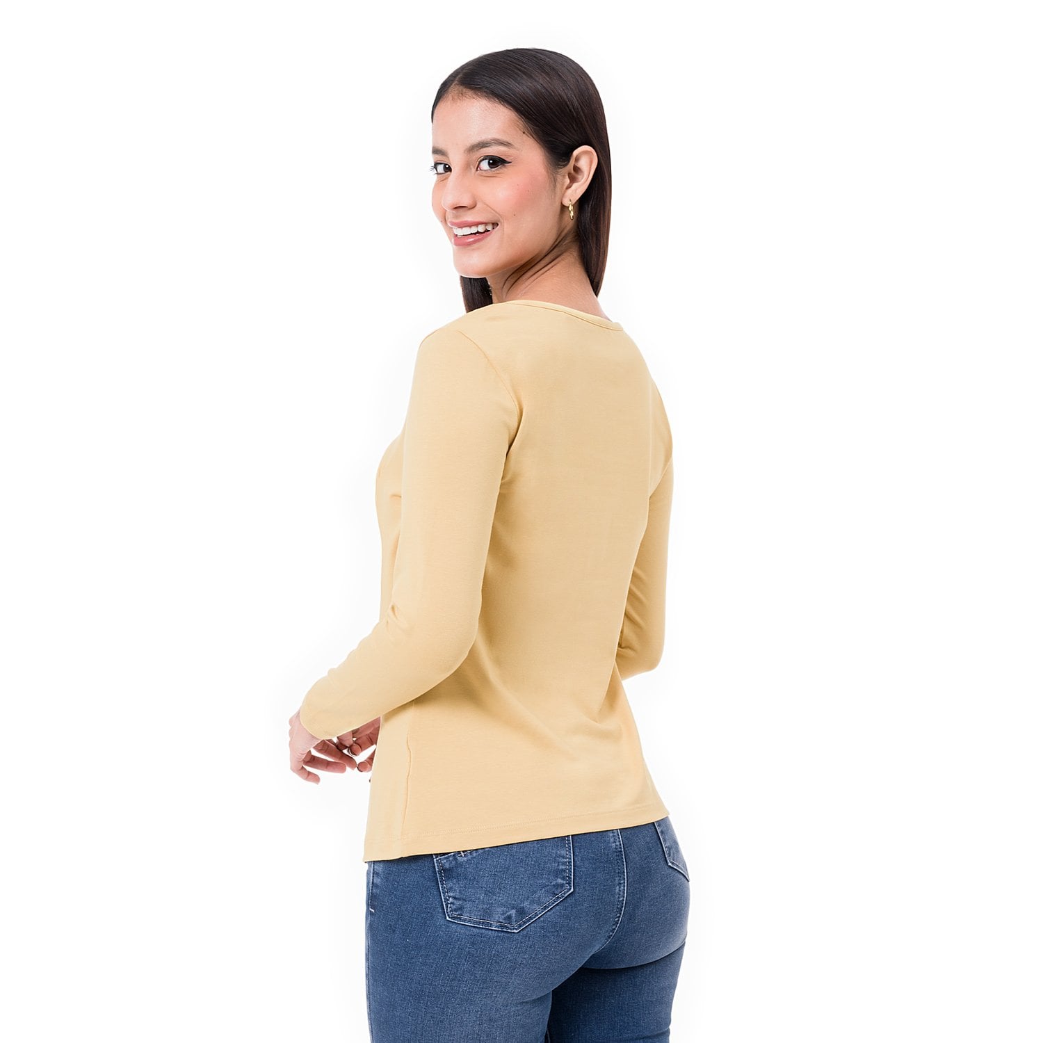 POLO MODA JERSEY FULL LYCRA MUJER YESARIEL - 2