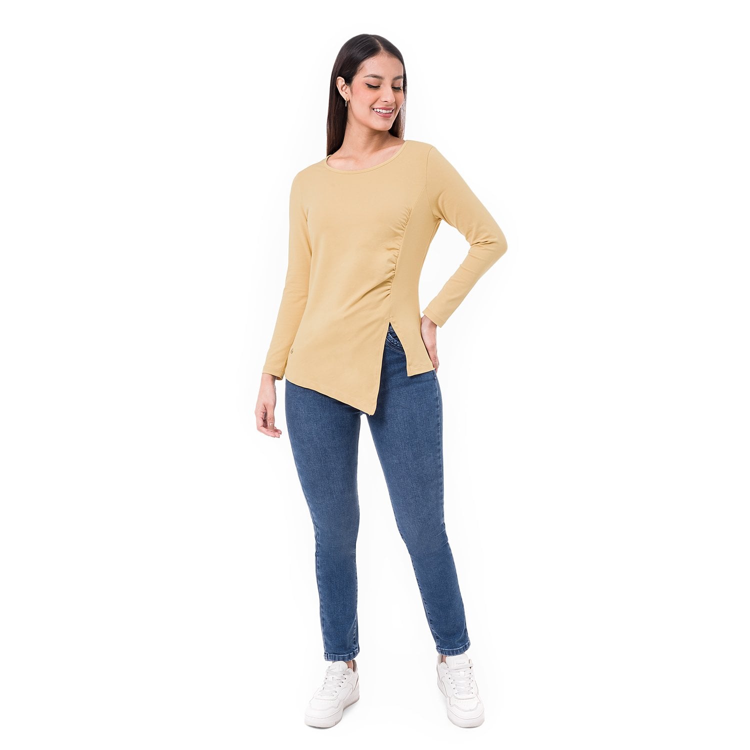 POLO MODA JERSEY FULL LYCRA MUJER YESARIEL - 4
