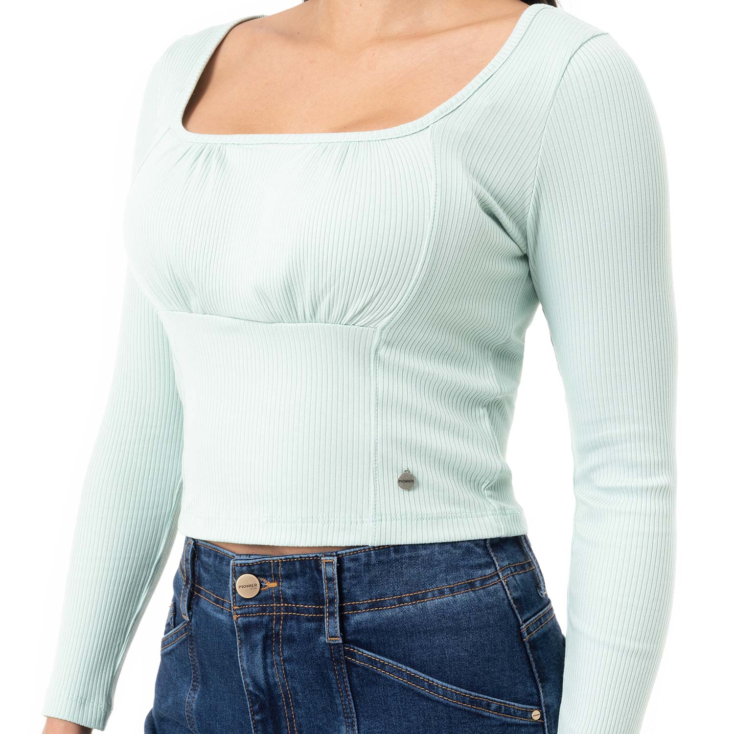 POLO MODA RIB LYCRADO MUJER ARIDAY - 3