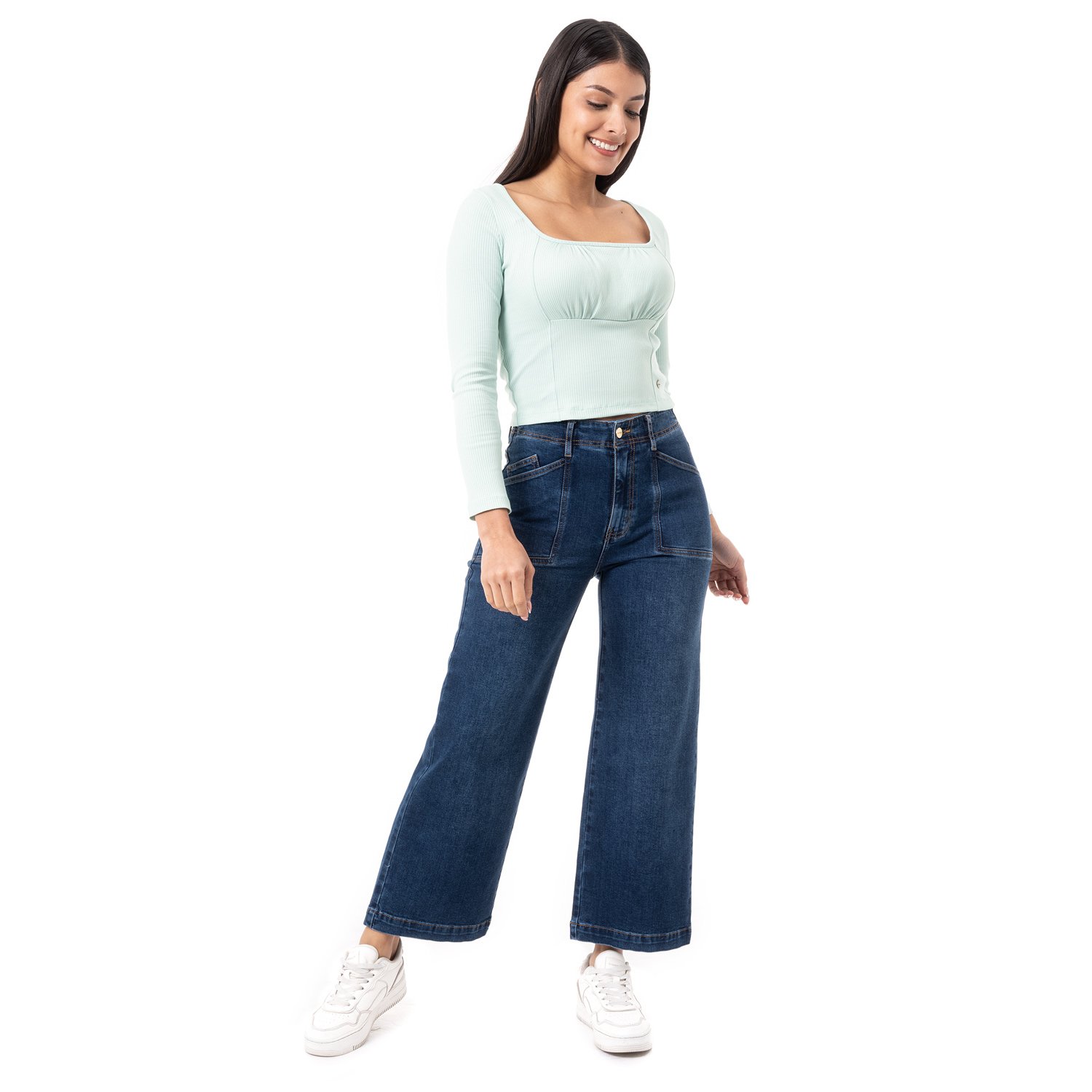 POLO MODA RIB LYCRADO MUJER ARIDAY - 4